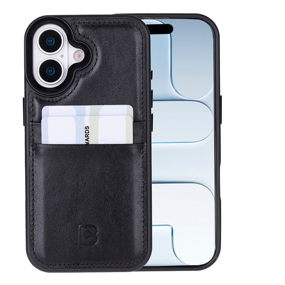 Flex iPhone 17 Deri Kılıf (Kartlık, Bouletta)