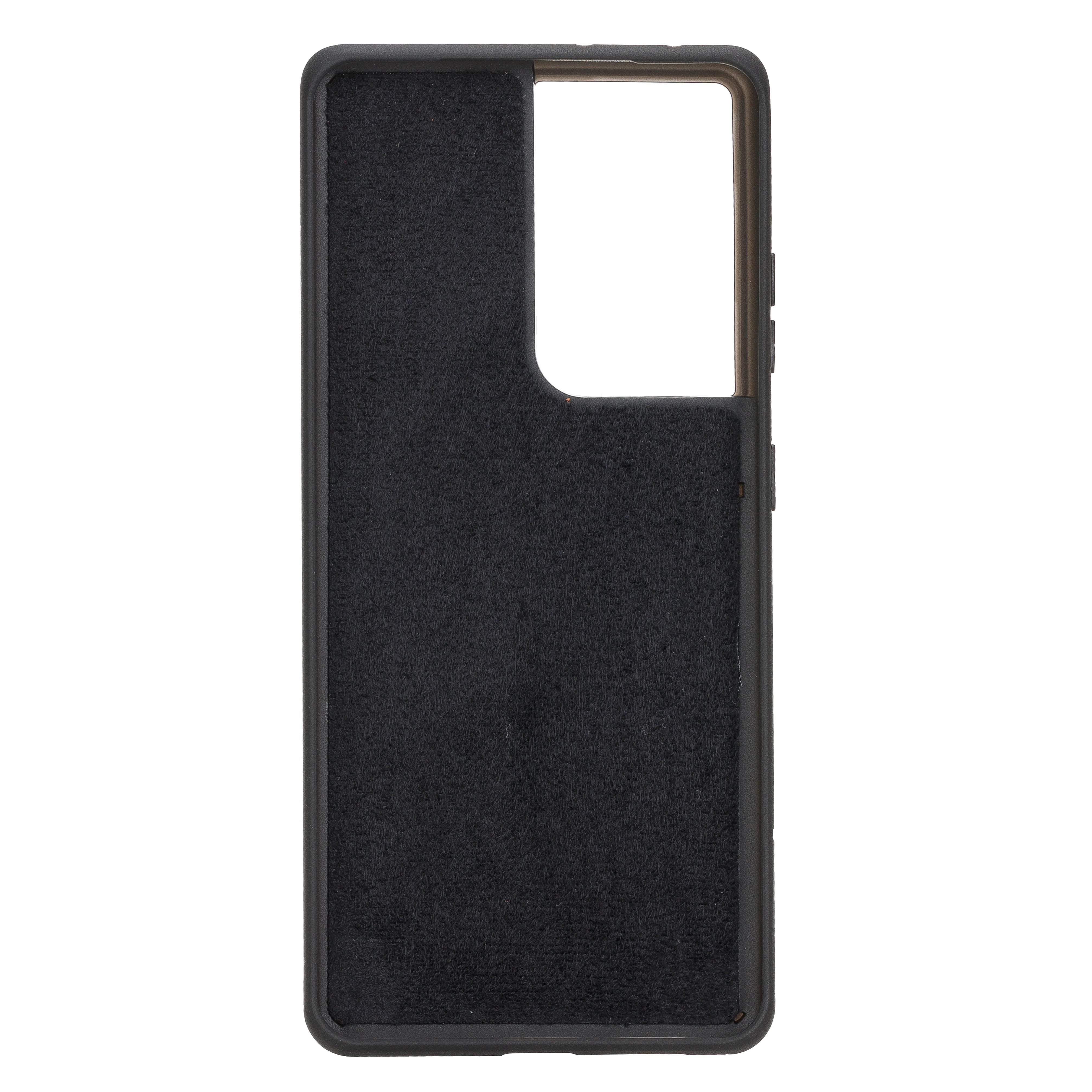 Liluri Samsung Galaxy S21 Ultra Detachable Genuine Leather Wallet Case