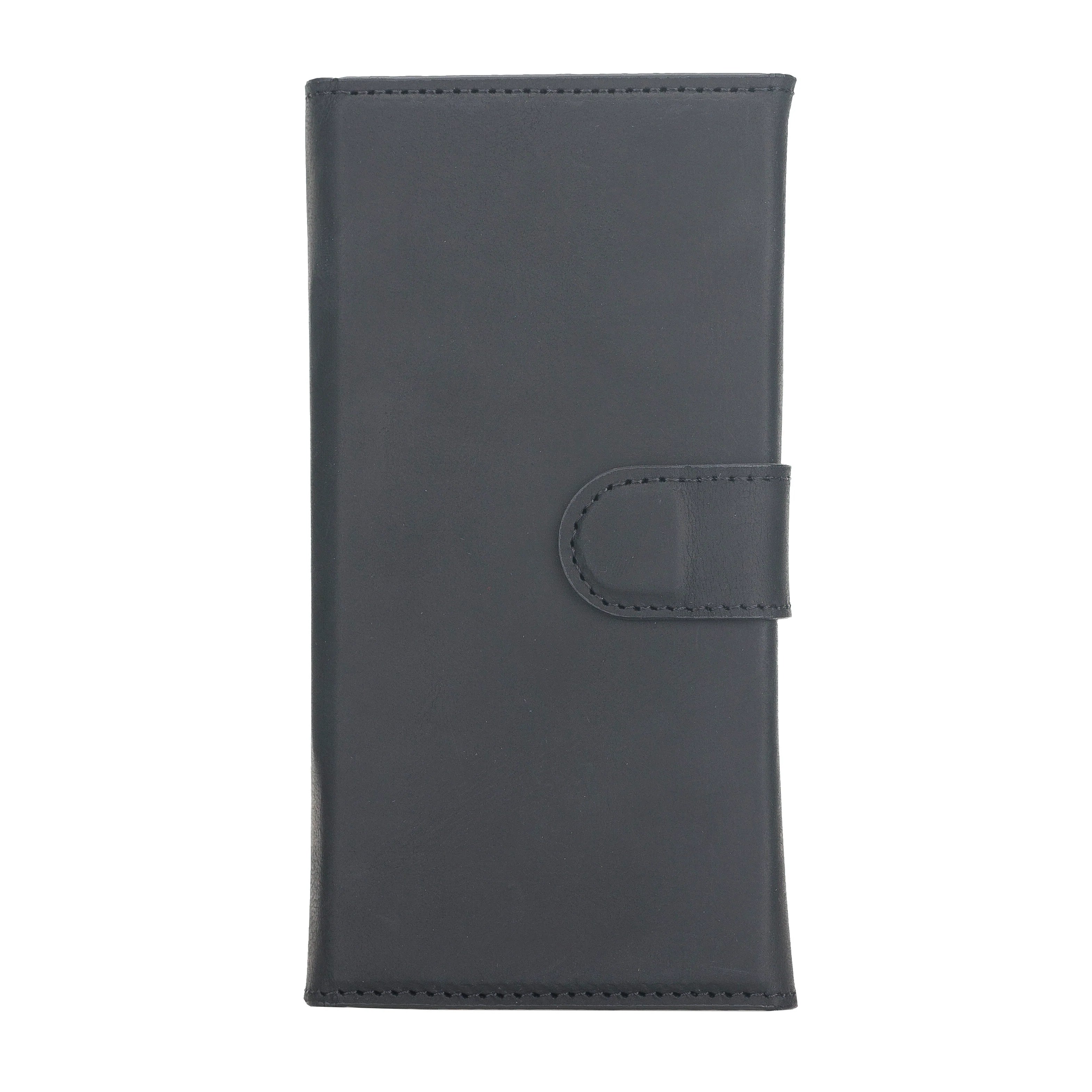 Santa iPhone 12 Mini Genuine Leather Detachable Wallet Case