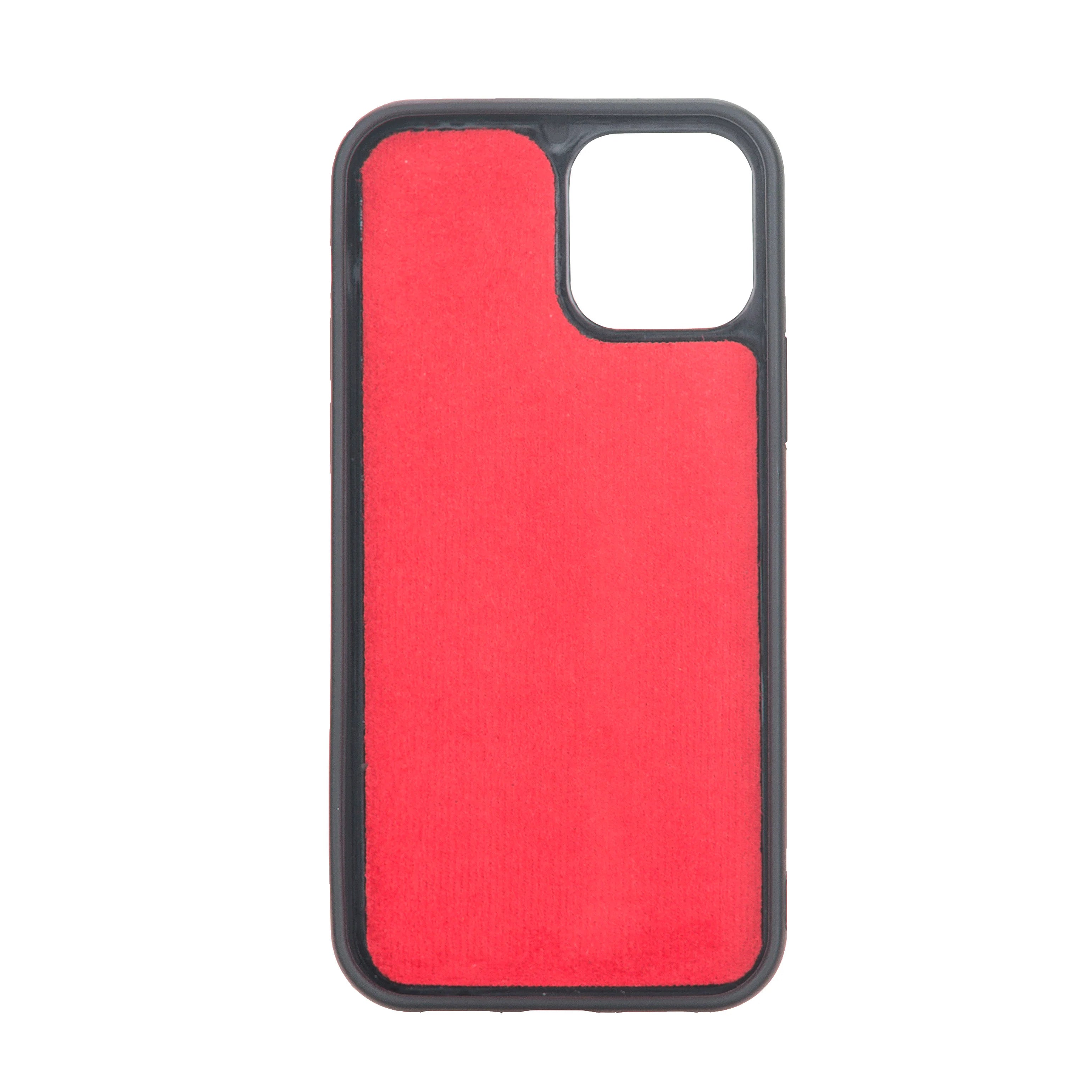 Santa iPhone 12 Mini Genuine Leather Detachable Wallet Case