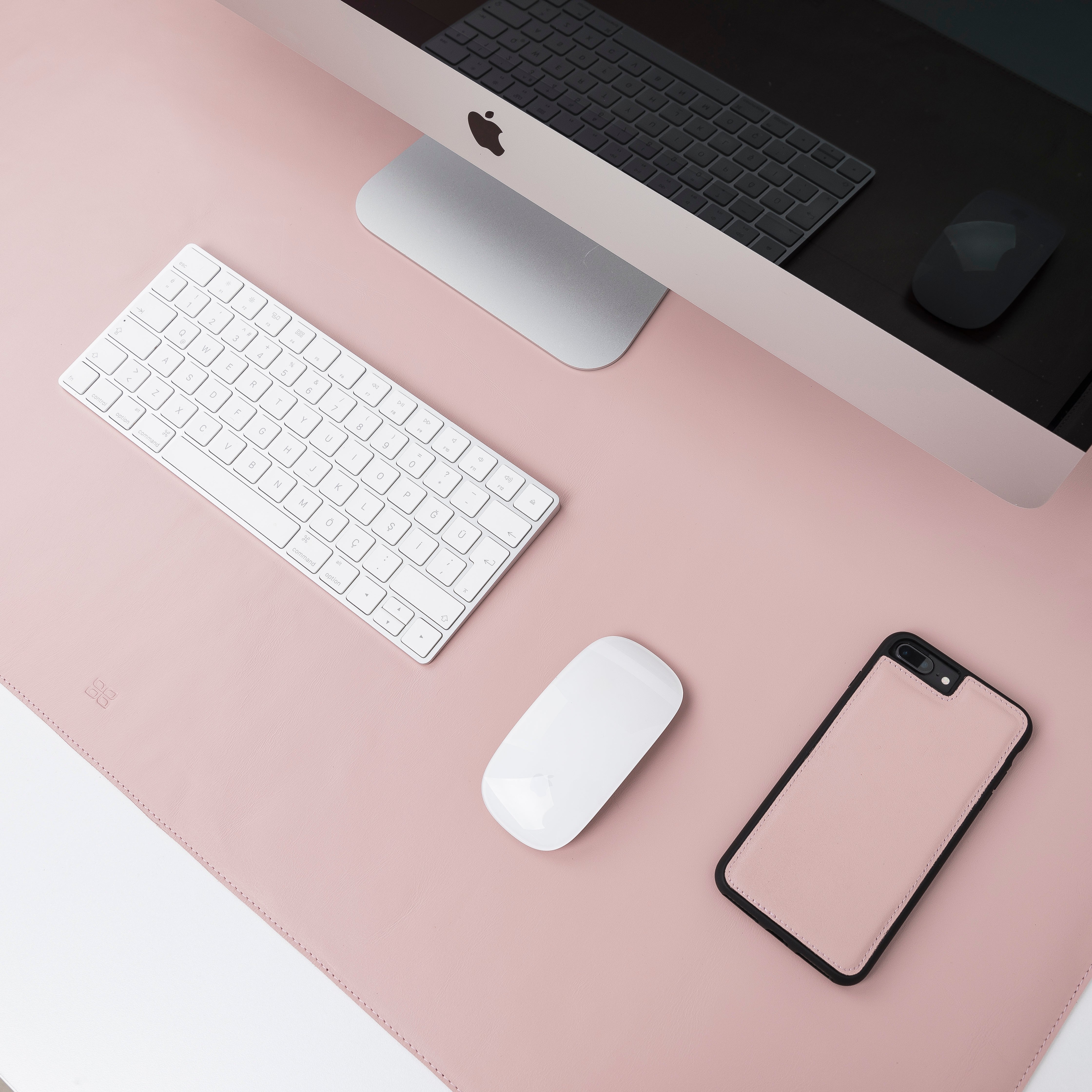 Axion Genuine Natural Leather Desk Mat