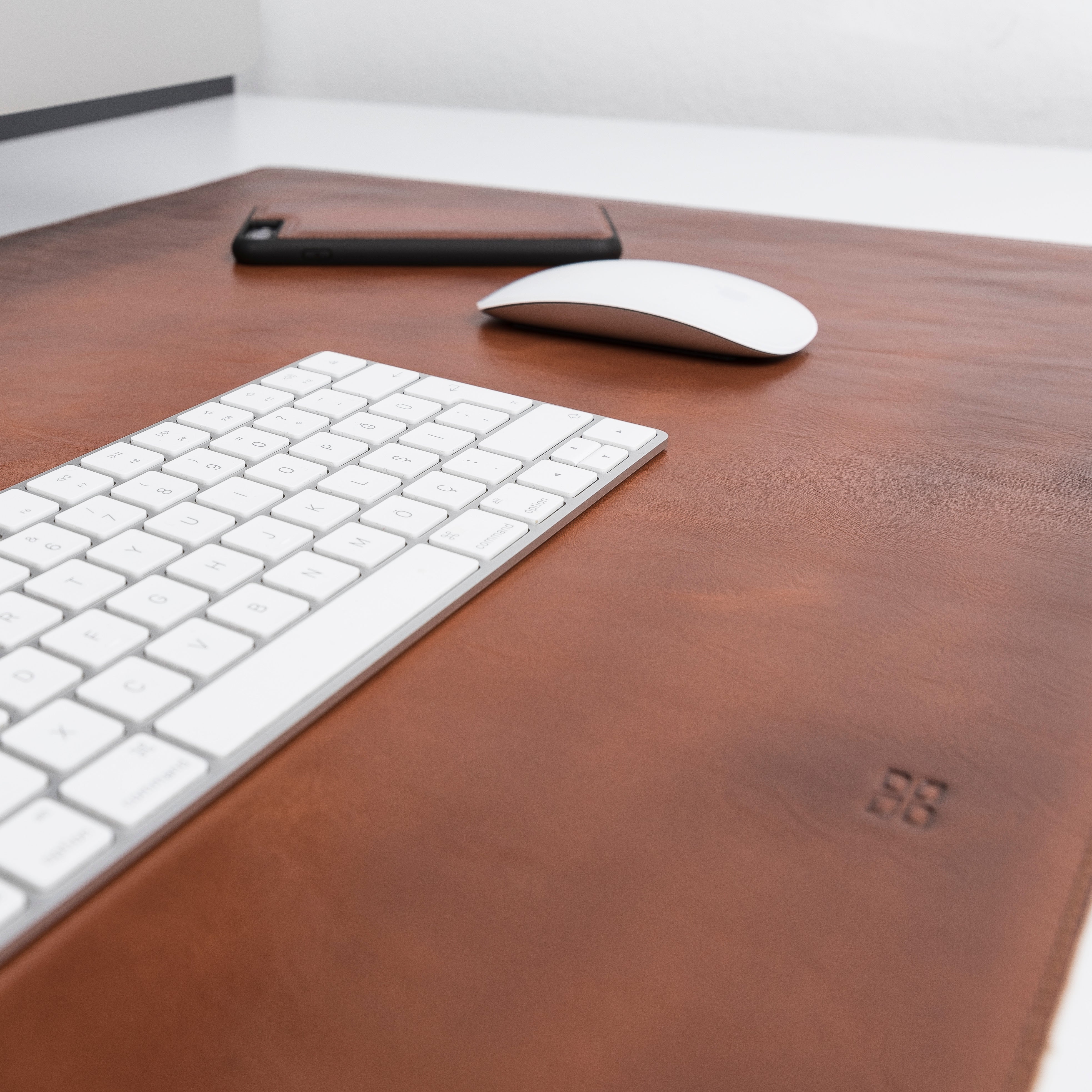 Axion Genuine Natural Leather Desk Mat