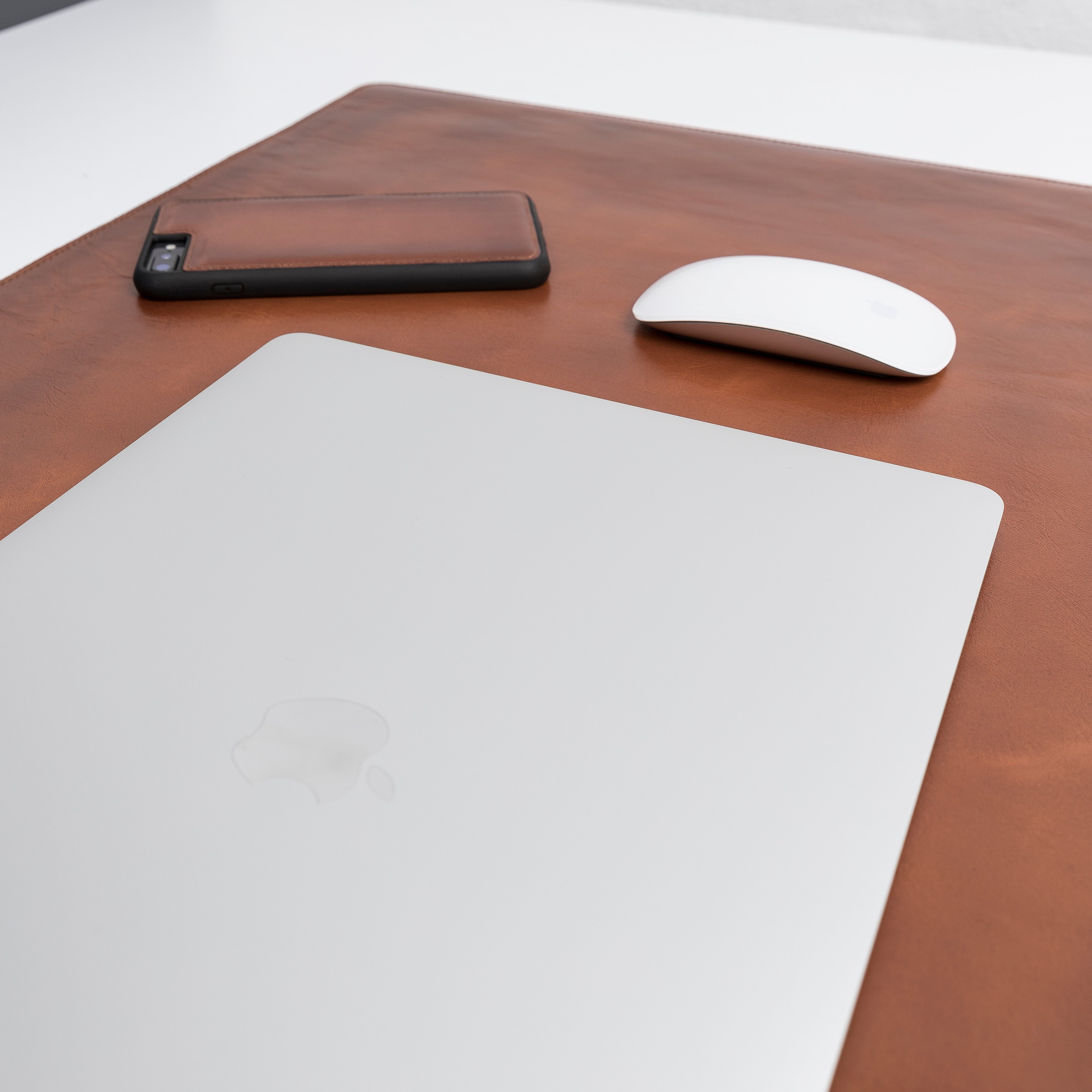 Axion Genuine Natural Leather Desk Mat