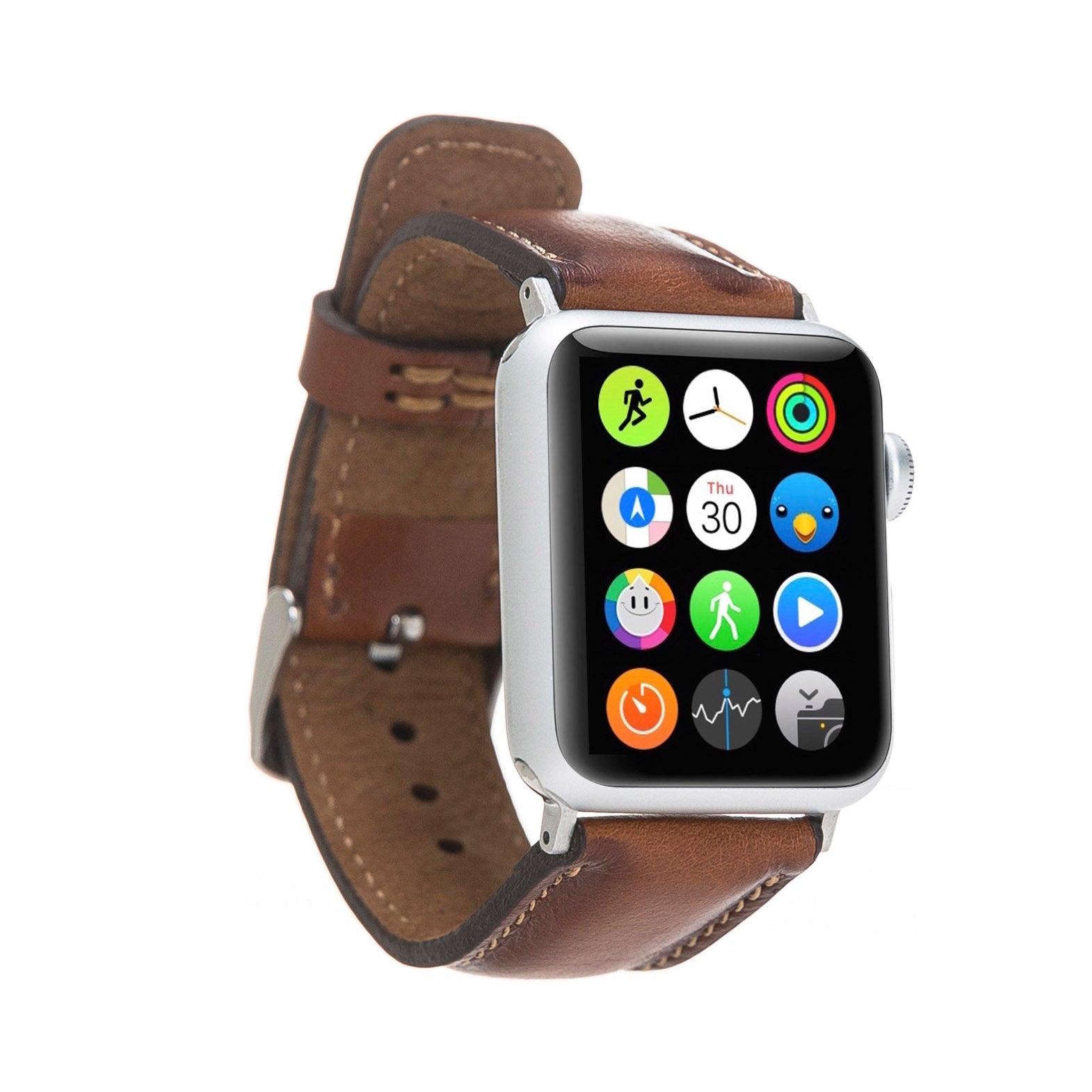 Classic Genuine Leather Apple Watch Band
