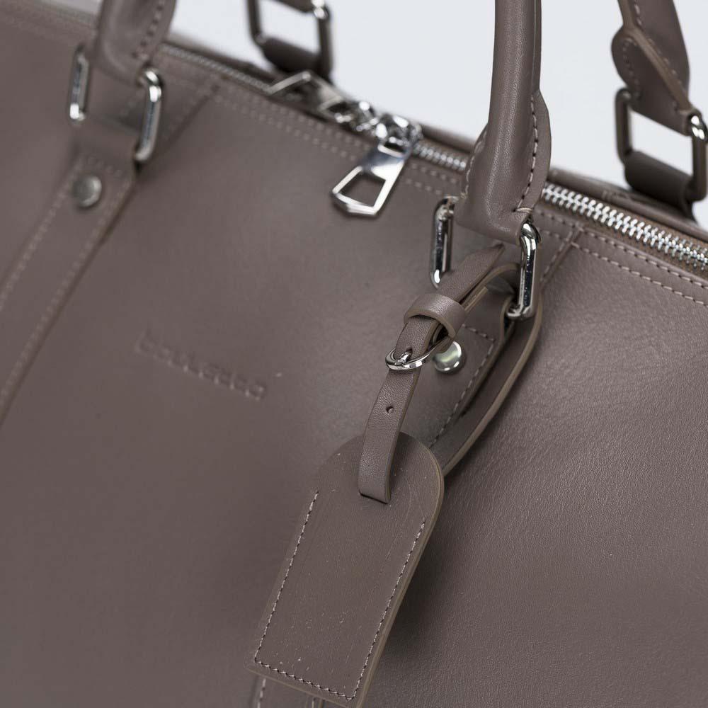 Caira Genuine Leather Weekend Duffle Bag