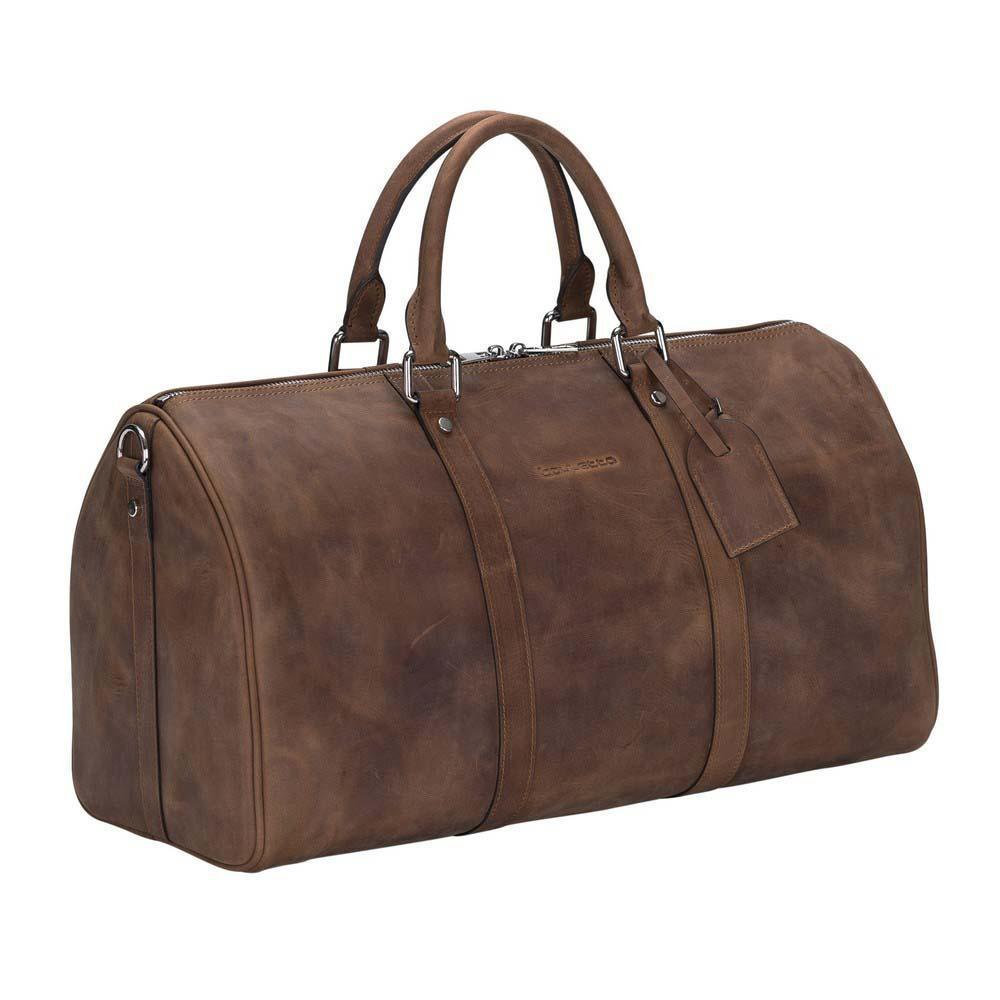 Caira Genuine Leather Weekend Duffle Bag
