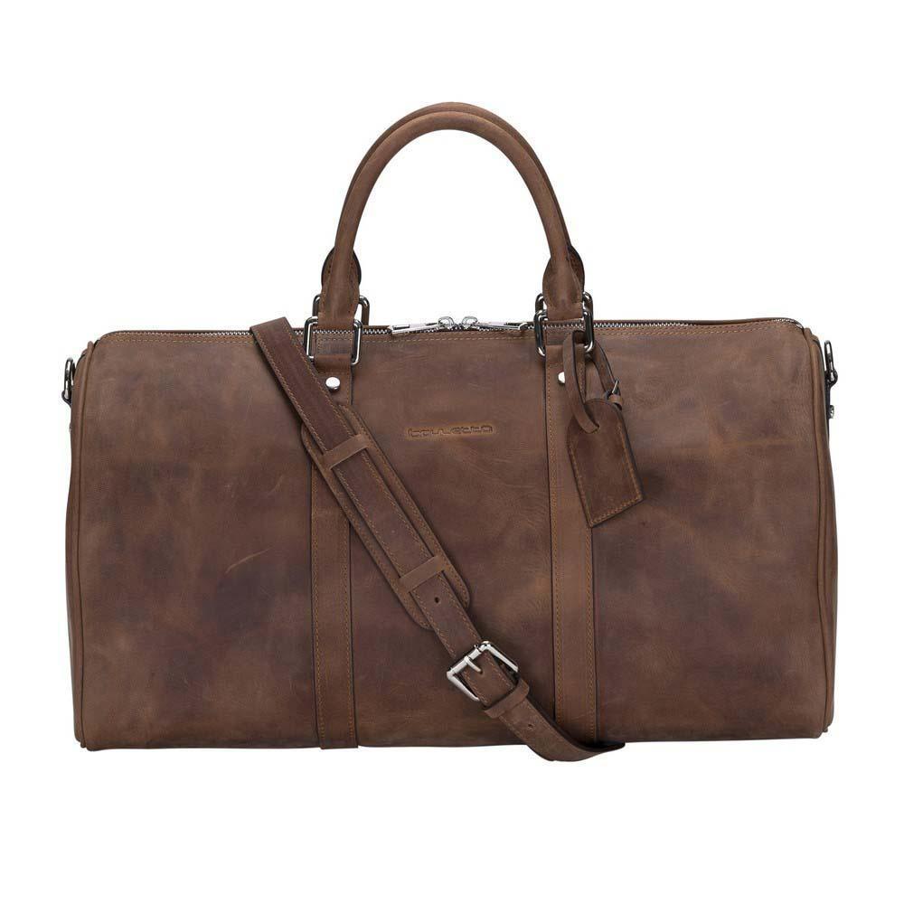 Caira Genuine Leather Weekend Duffle Bag