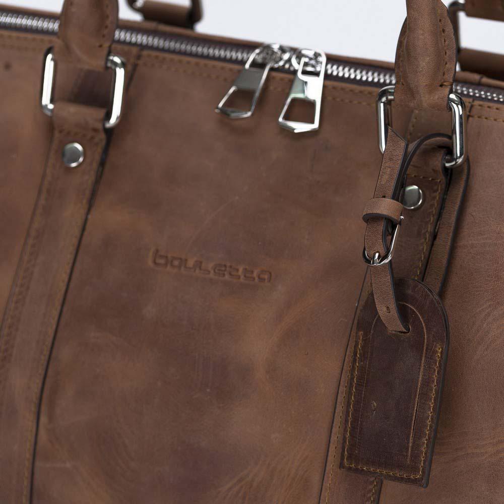 Caira Genuine Leather Weekend Duffle Bag