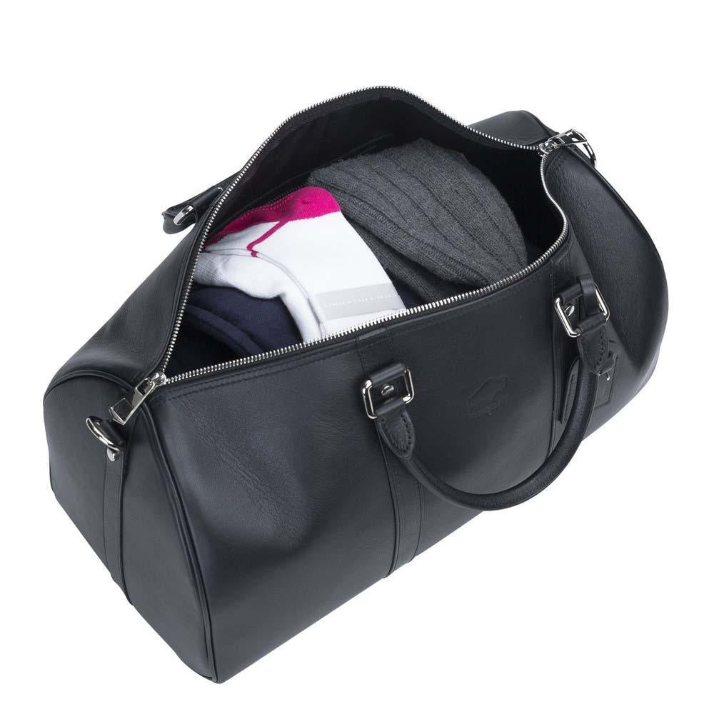 Caira Genuine Leather Weekend Duffle Bag