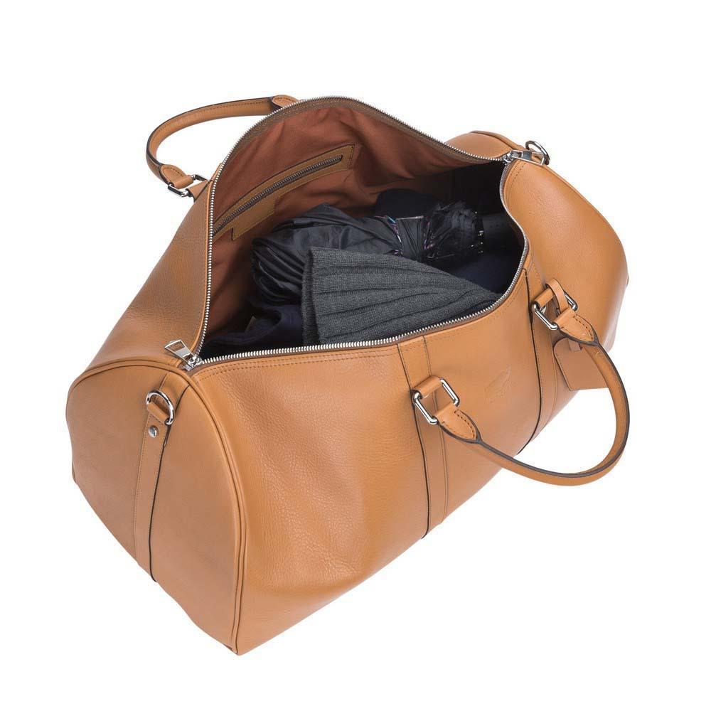 Caira Genuine Leather Weekend Duffle Bag