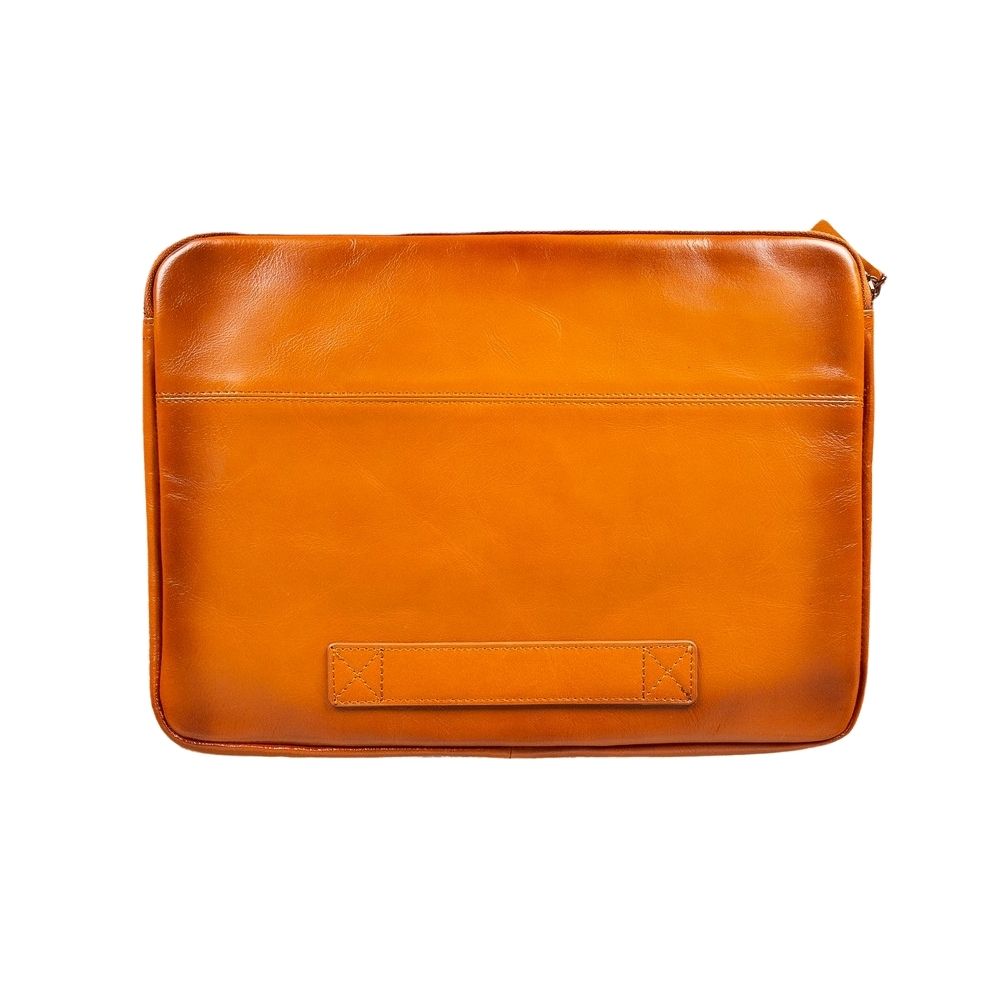 Awe Slim Leather Laptop / Tablet Bag - saracleather