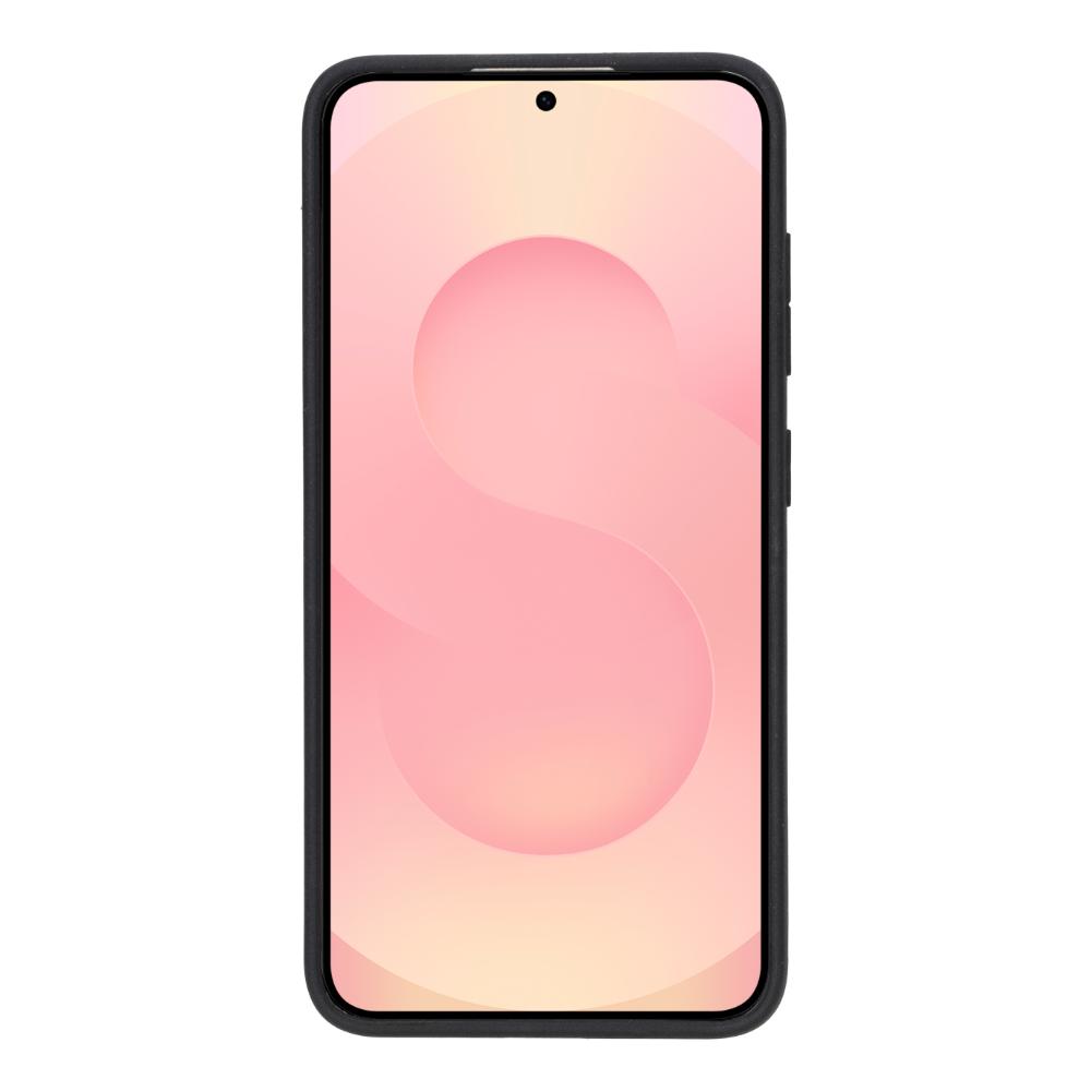 Flex Cover Genuine Leather Samsung Galaxy S25 Plus Case with Card Holder