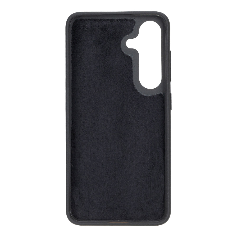 Magic Samsung Galaxy S25 Genuine Leather Detachable Wallet Case