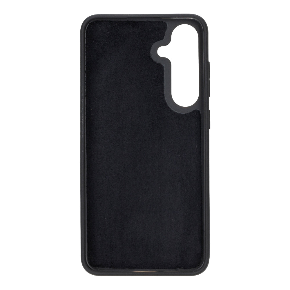 Magic Samsung Galaxy S25 Plus Genuine Leather Detachable Wallet Case