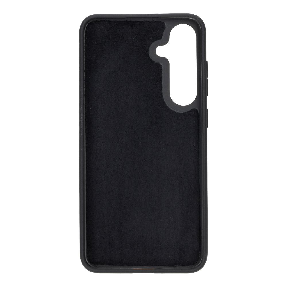 Magic Samsung Galaxy S25 Plus Detachable Genuine Leather Wallet Case