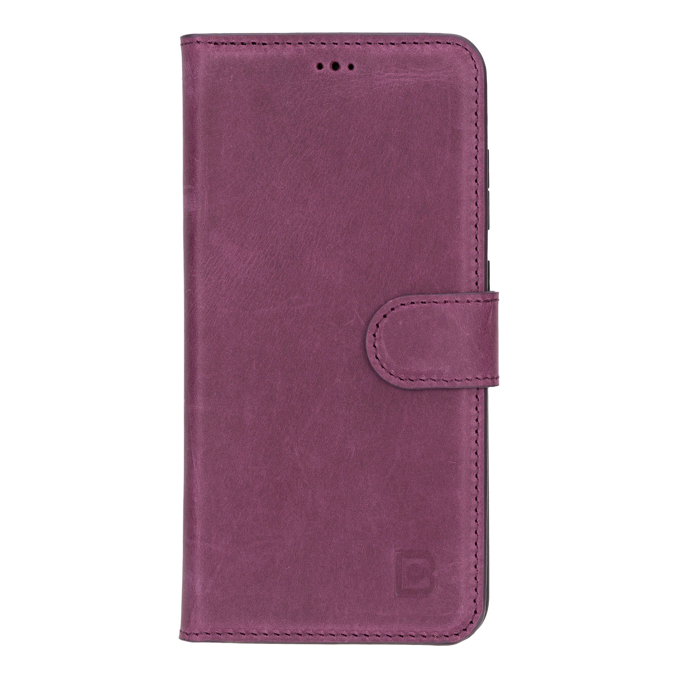Magic Samsung Galaxy S24 Ultra Detachable Genuine Leather Wallet Case