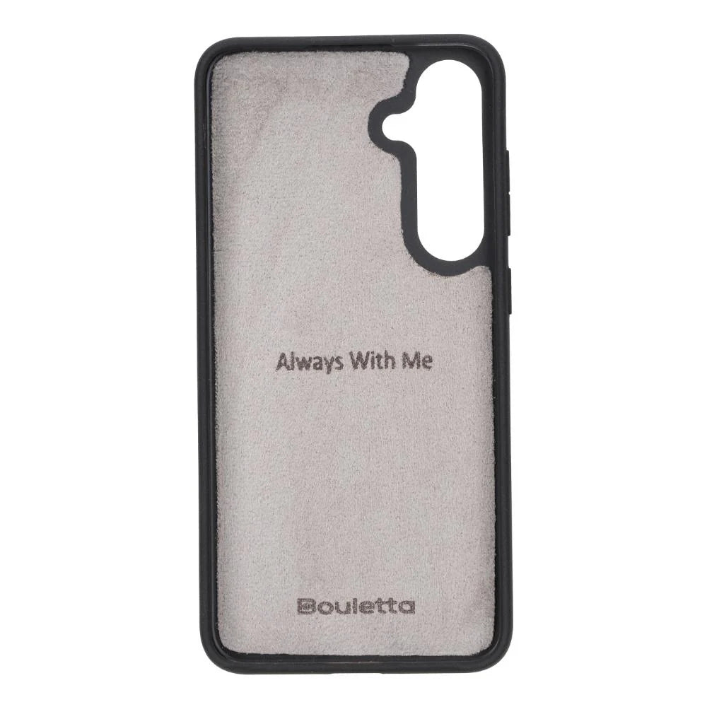 Magic Samsung Galaxy S25 Detachable Genuine Leather Wallet Case