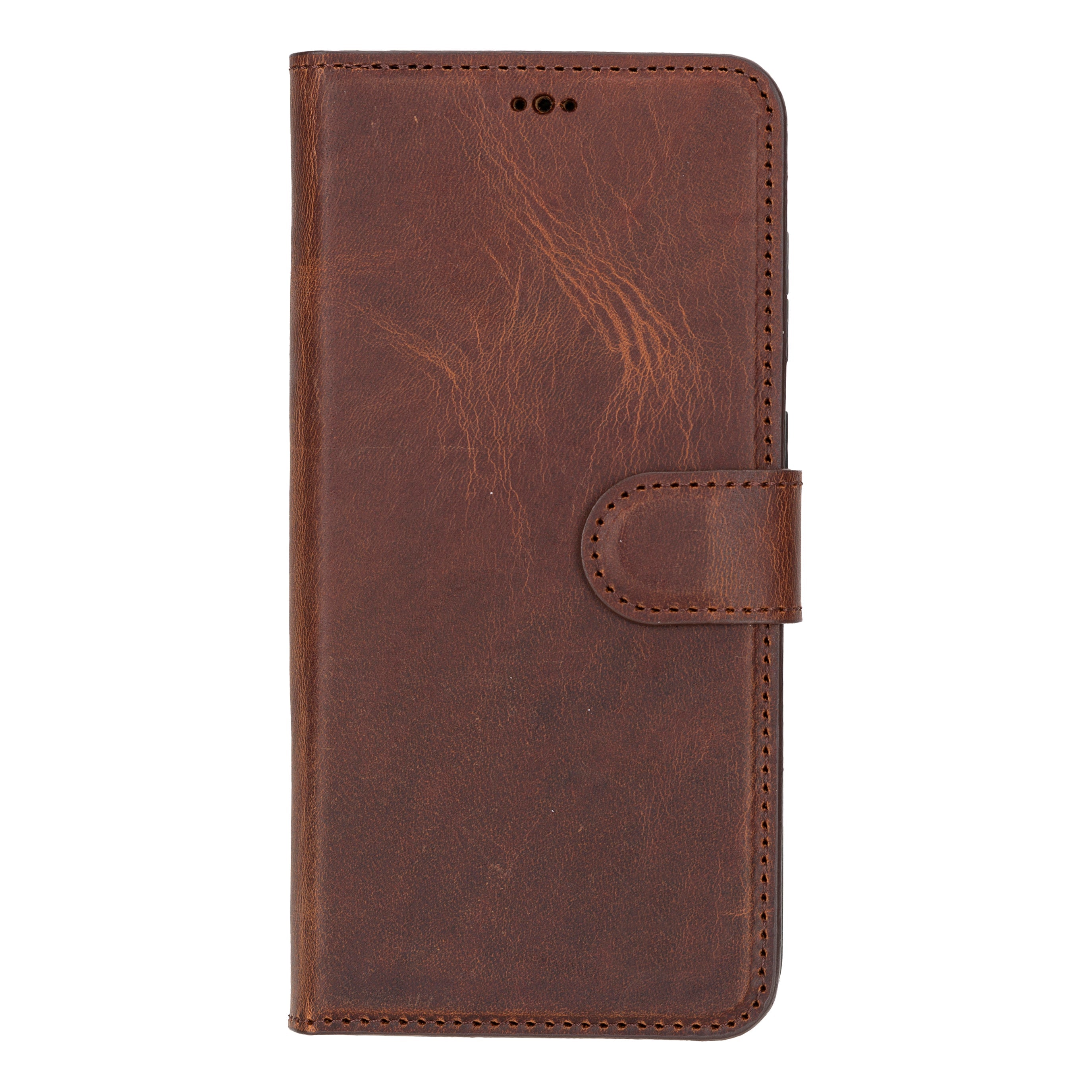 Magic Samsung Galaxy S24 Ultra Genuine Leather Detachable Wallet Case
