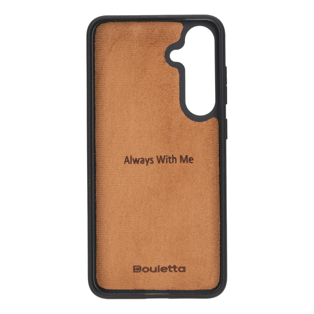 Magic Samsung Galaxy S25 Plus Detachable Genuine Leather Wallet Case