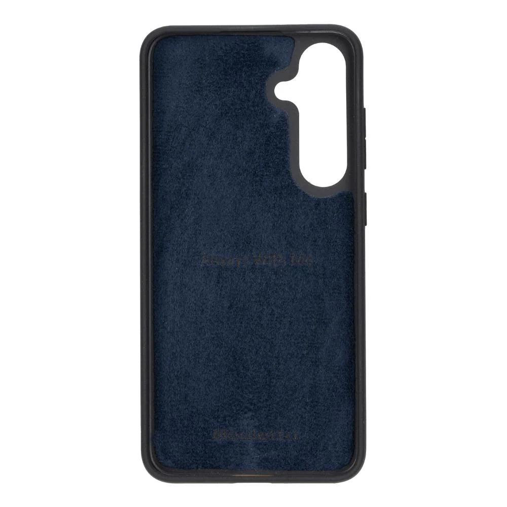 Magic Samsung Galaxy S25 Detachable Genuine Leather Wallet Case