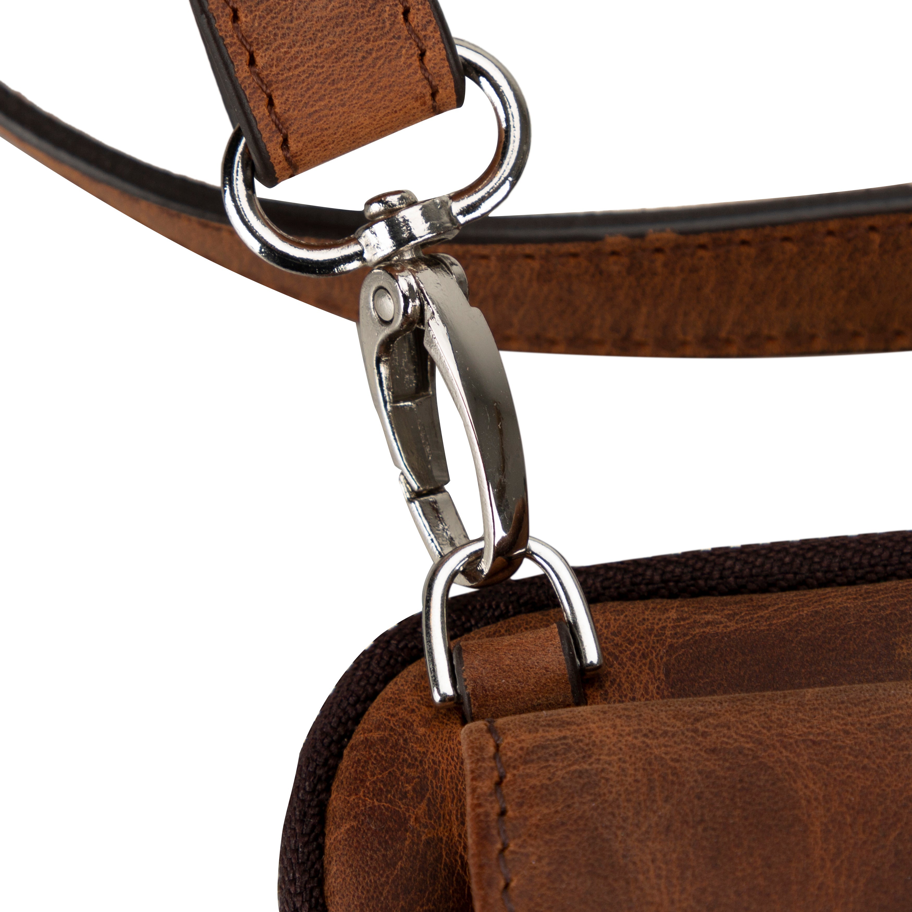 Nino Genuine Leather Crossbody Bag
