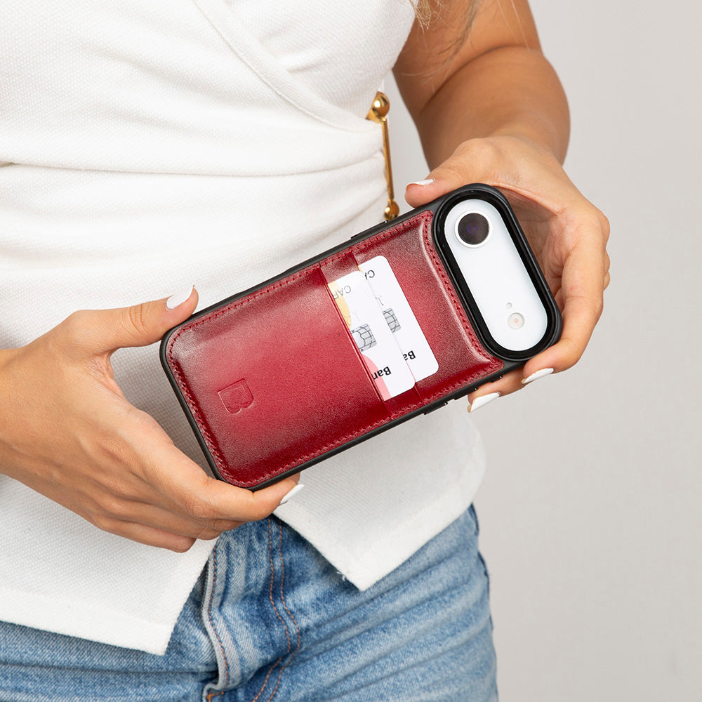 Flex iPhone 17 Air Leather Case (Card Holder, Bouletta)