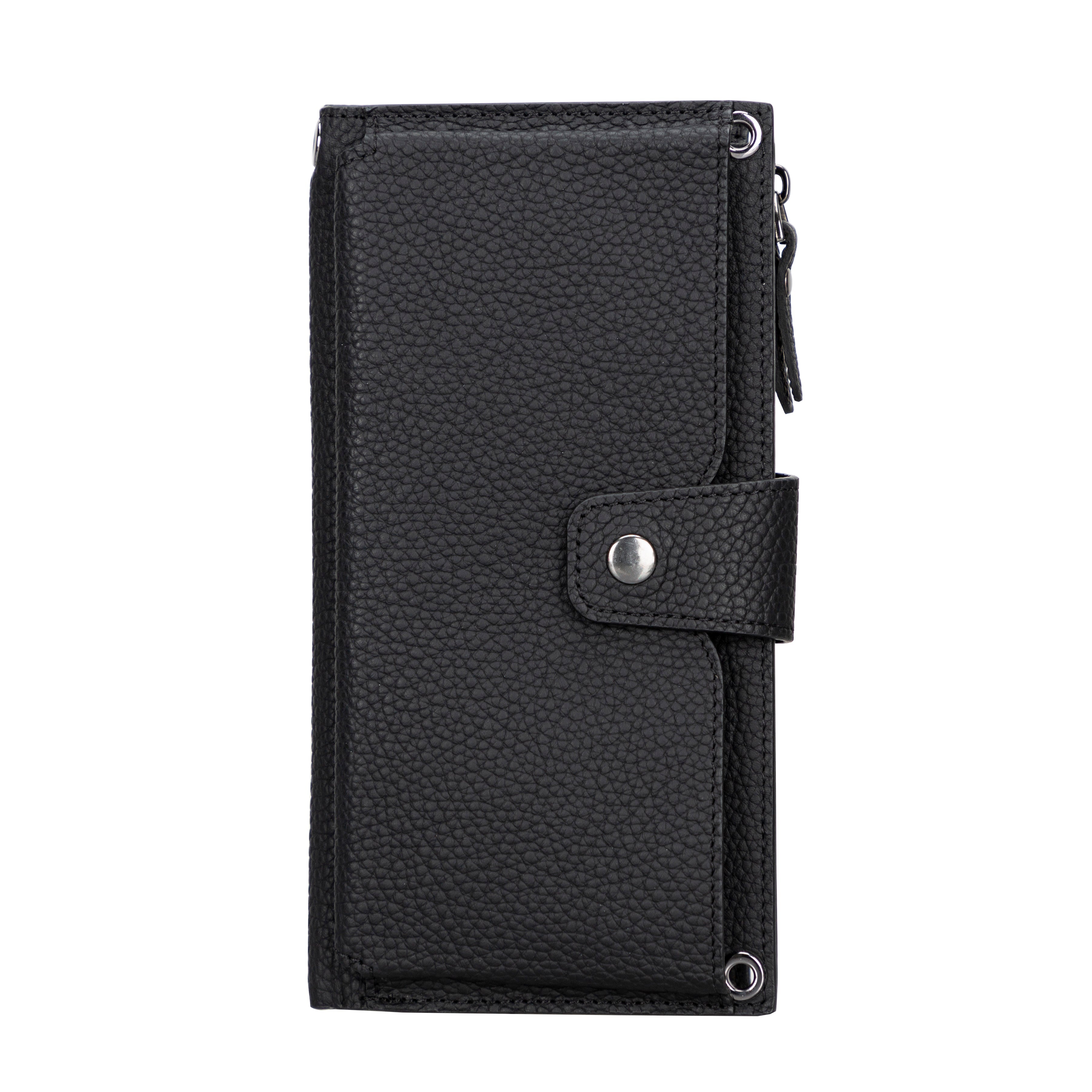 Lozan Strap Genuine Leather Crossbody Wallet