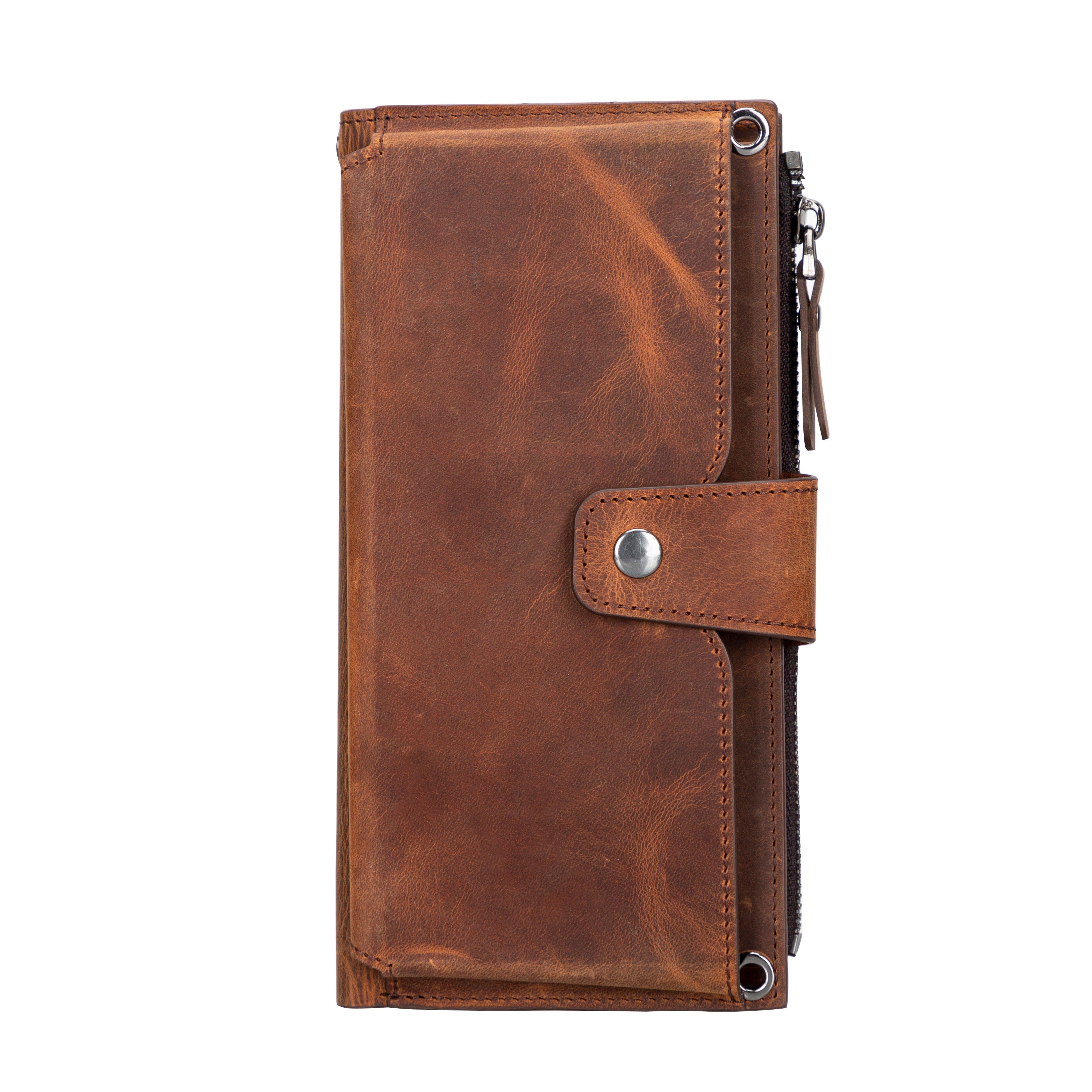 F360 iPhone 15 Series Full Genuine Leather Back Cover