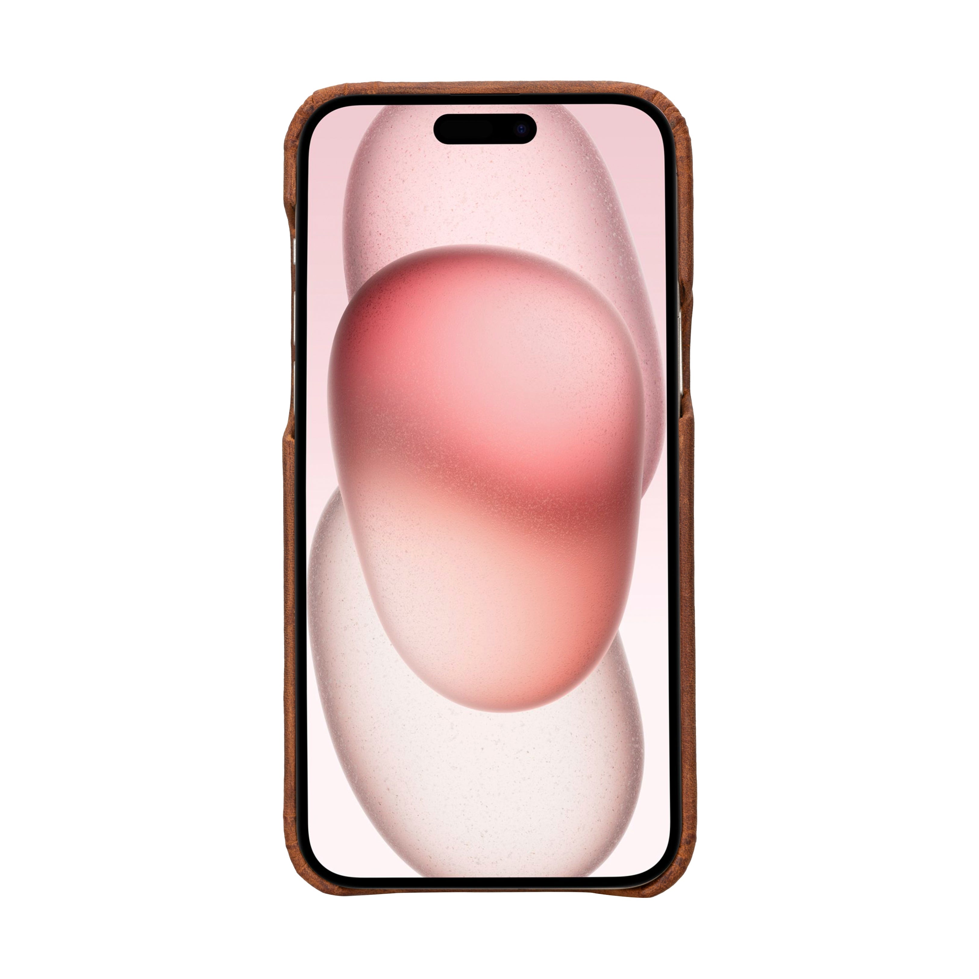 F360 iPhone 16 Plus Genuine Leather Case