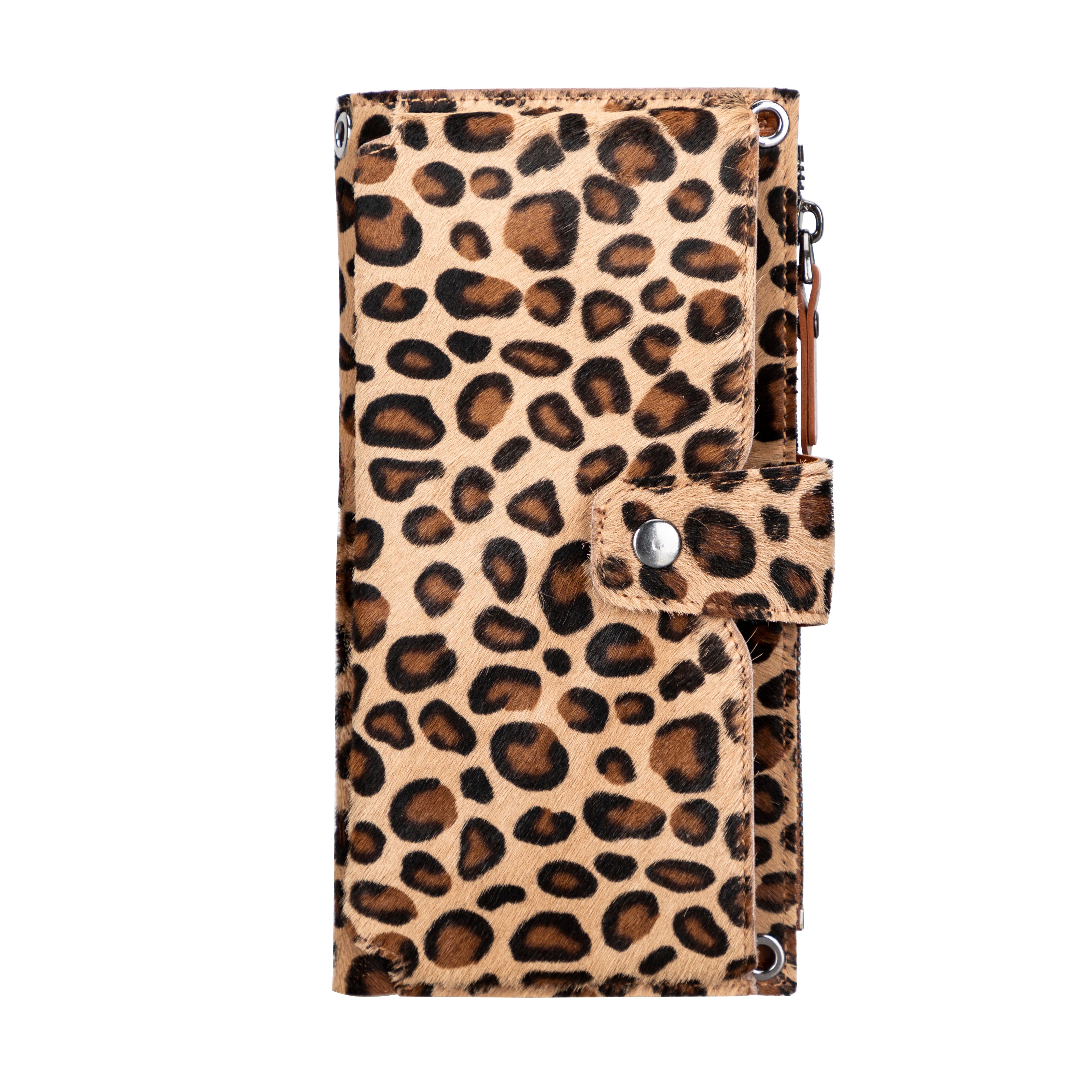 Nexora Genuine Strap Leather Crossbody Wallet