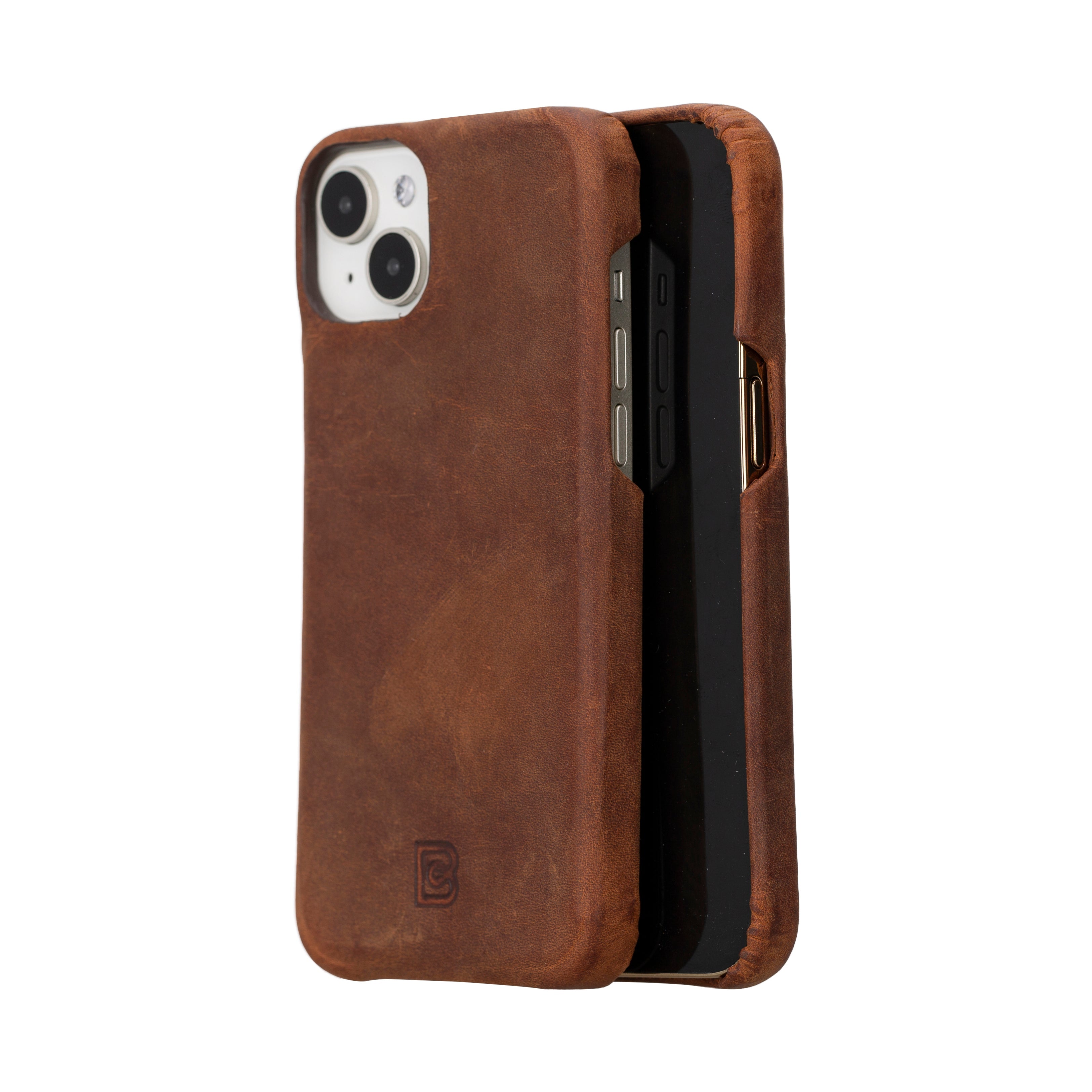 F360 iPhone 16 Genuine Leather Case