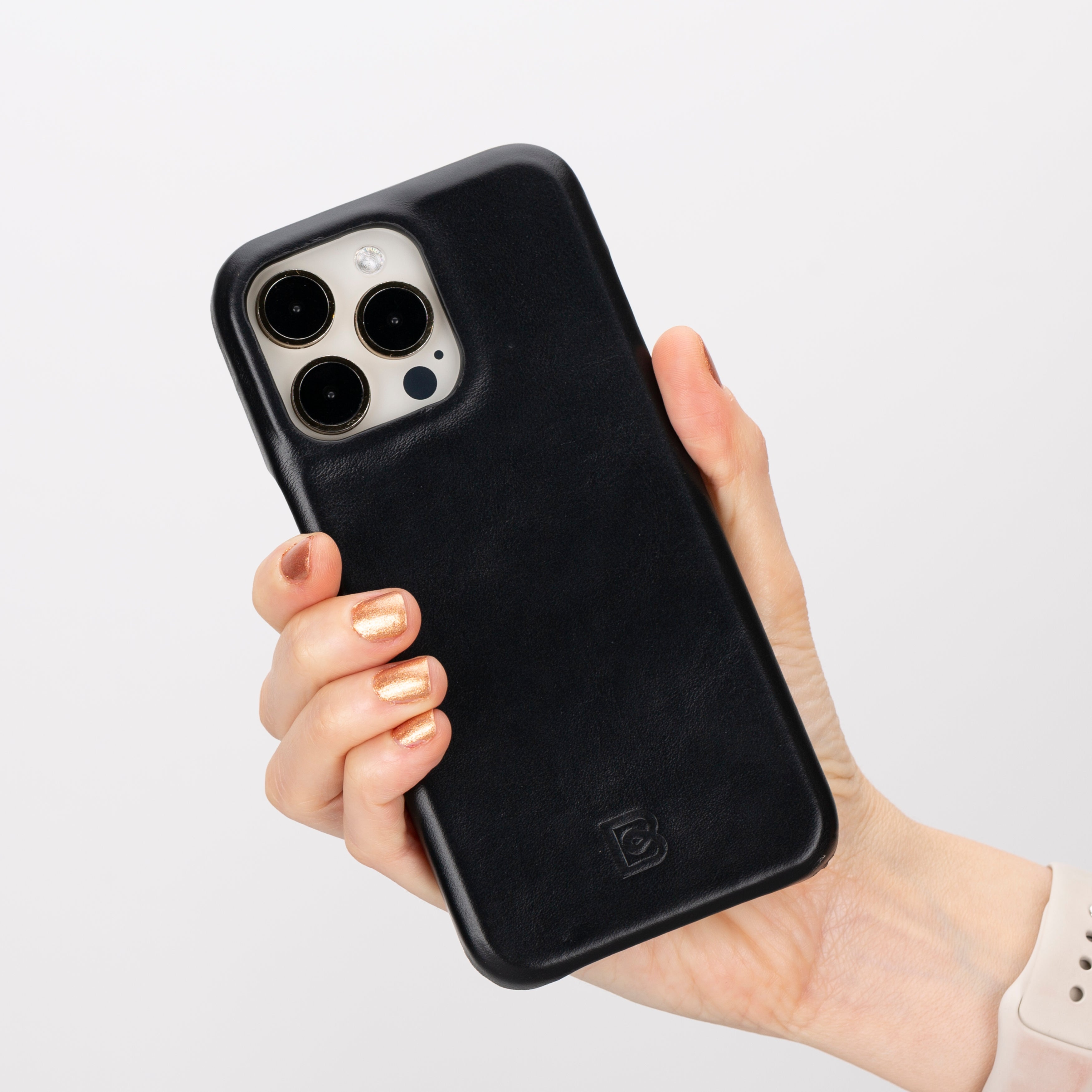 F360 iPhone 16 Pro Max Genuine Leather Case