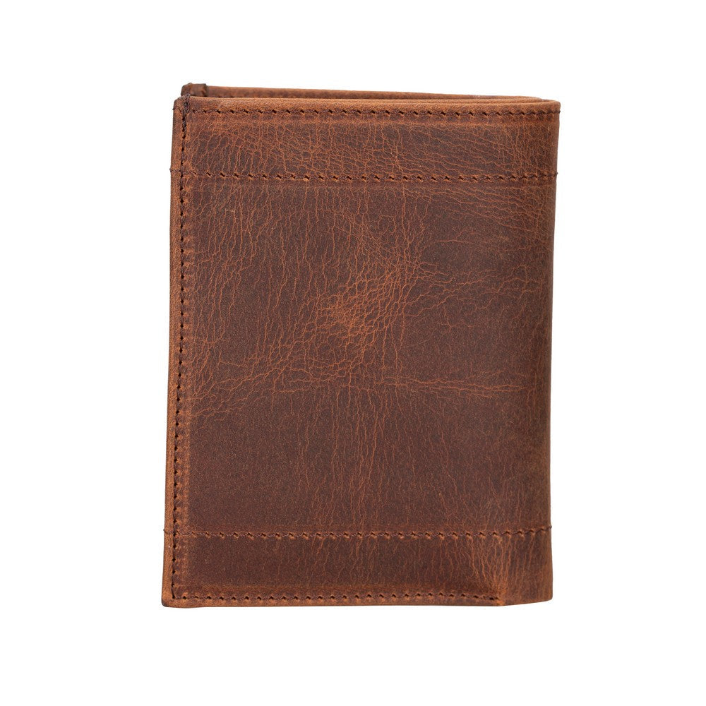 Airmaka Genuine Leather Card Holder With Airtag Slot