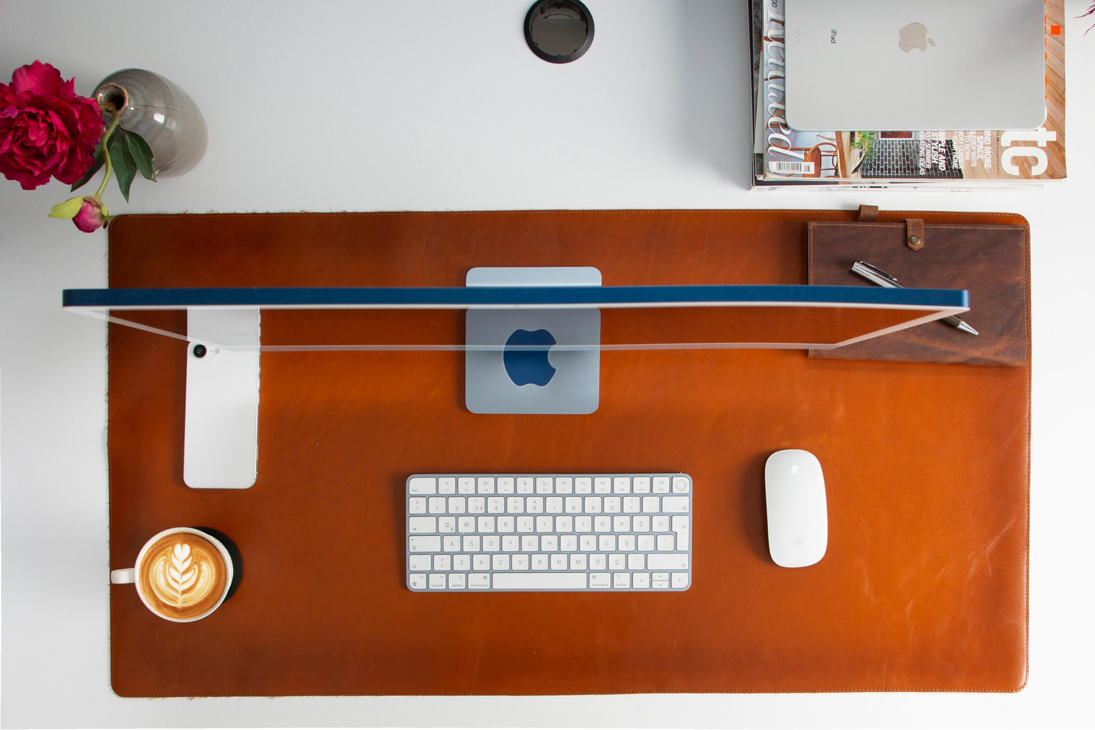 Genuine Natural Leather Desk Mat