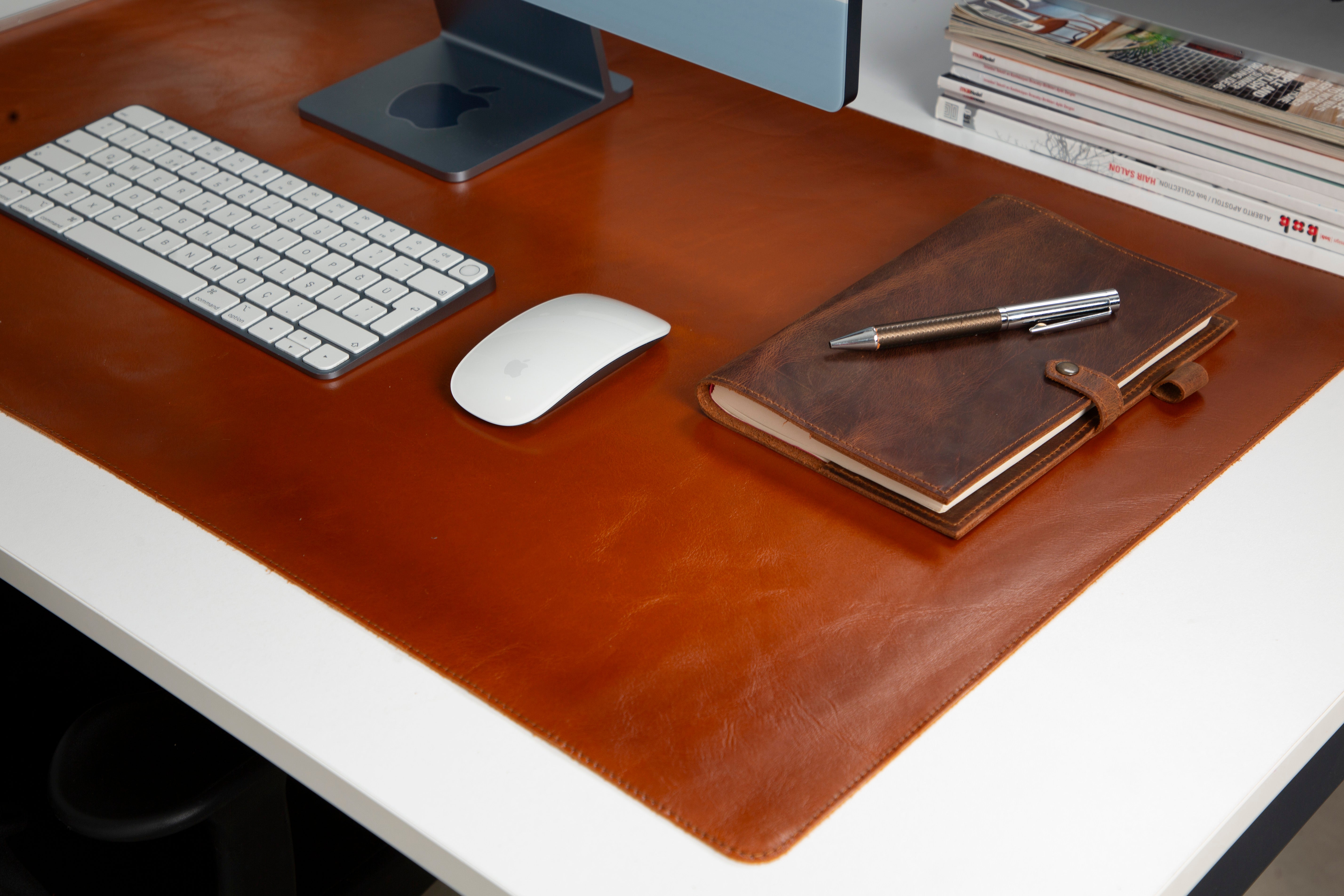 Genuine Natural Leather Desk Mat