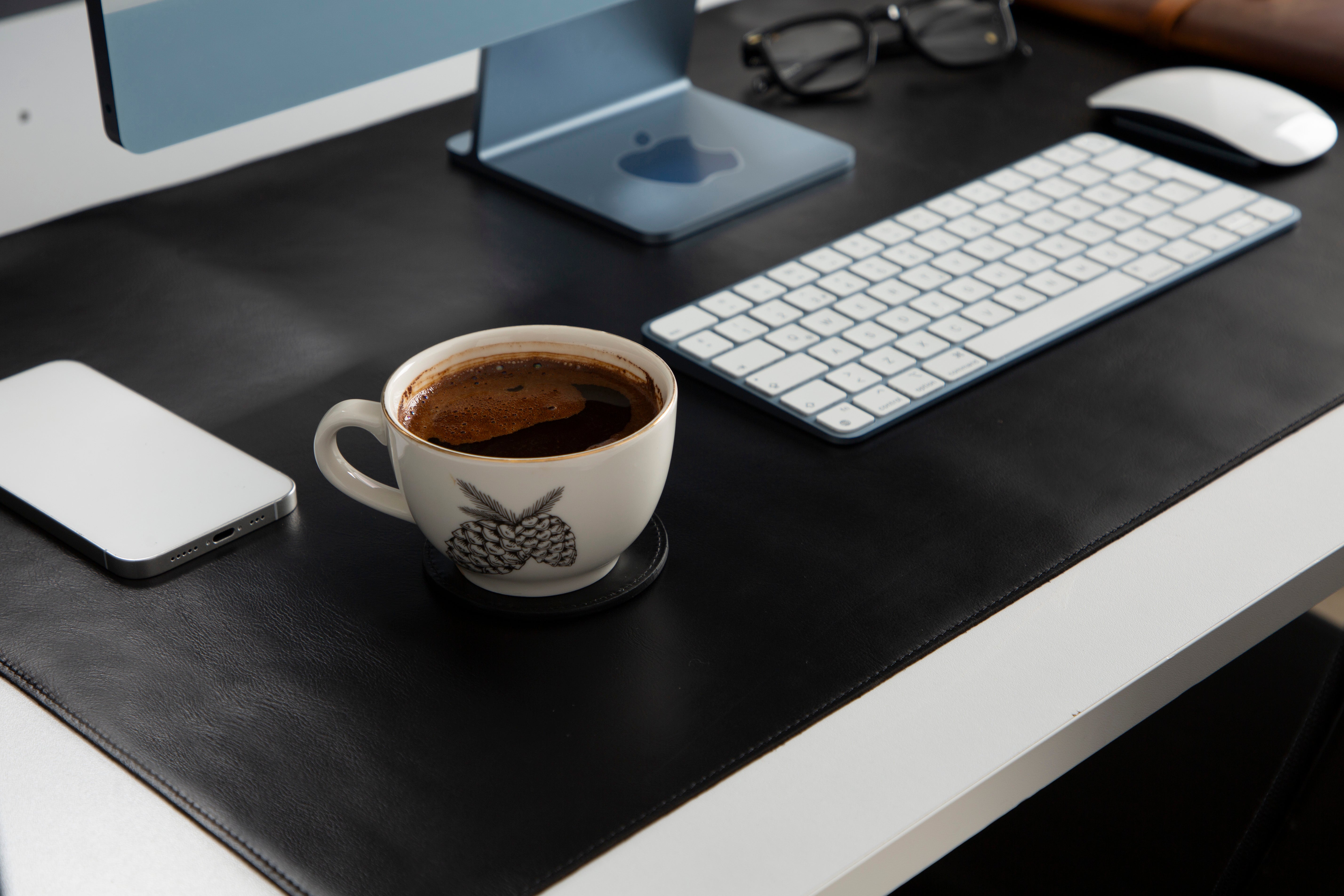 Genuine Natural Leather Desk Mat