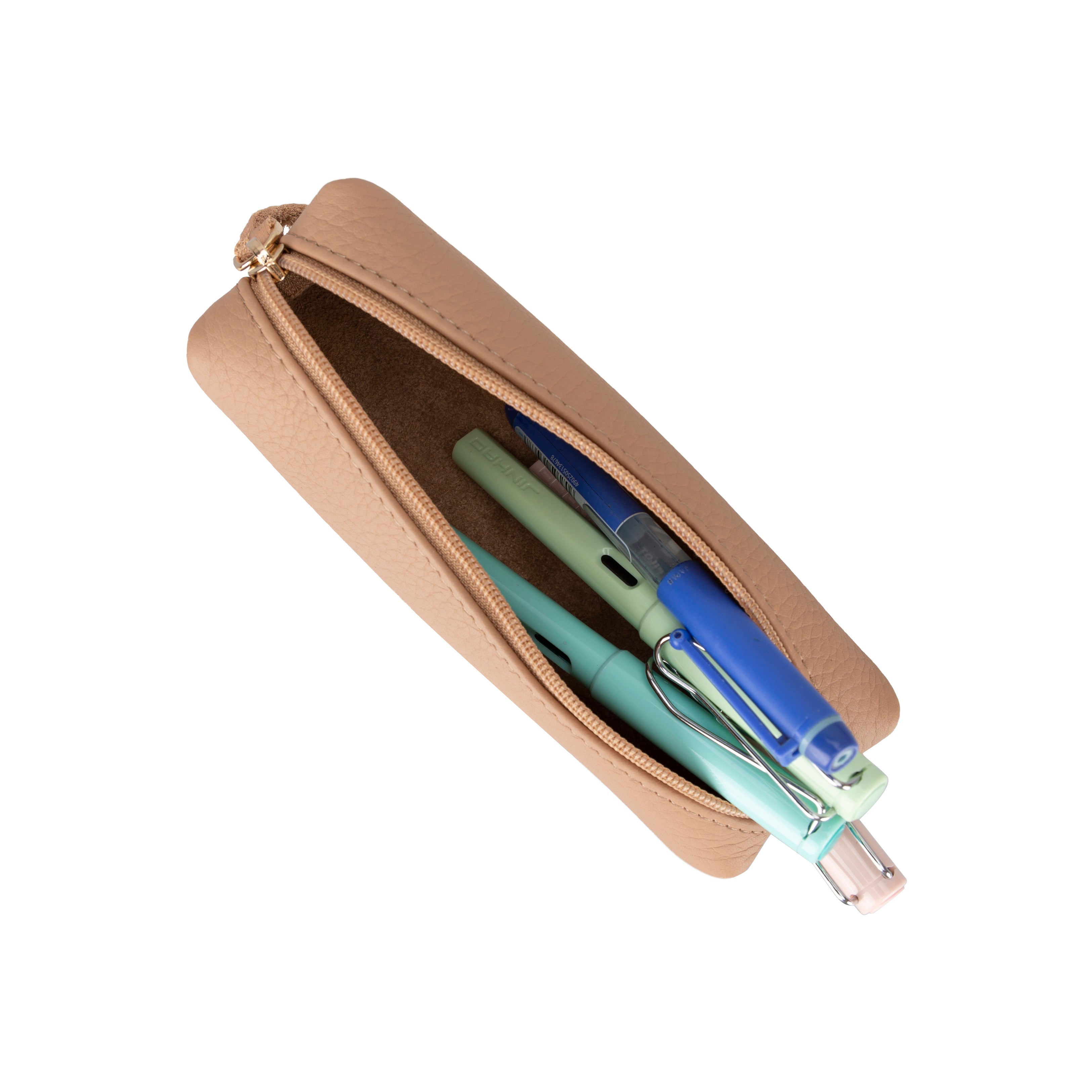 Fortexa Genuine Leather Pencil Case