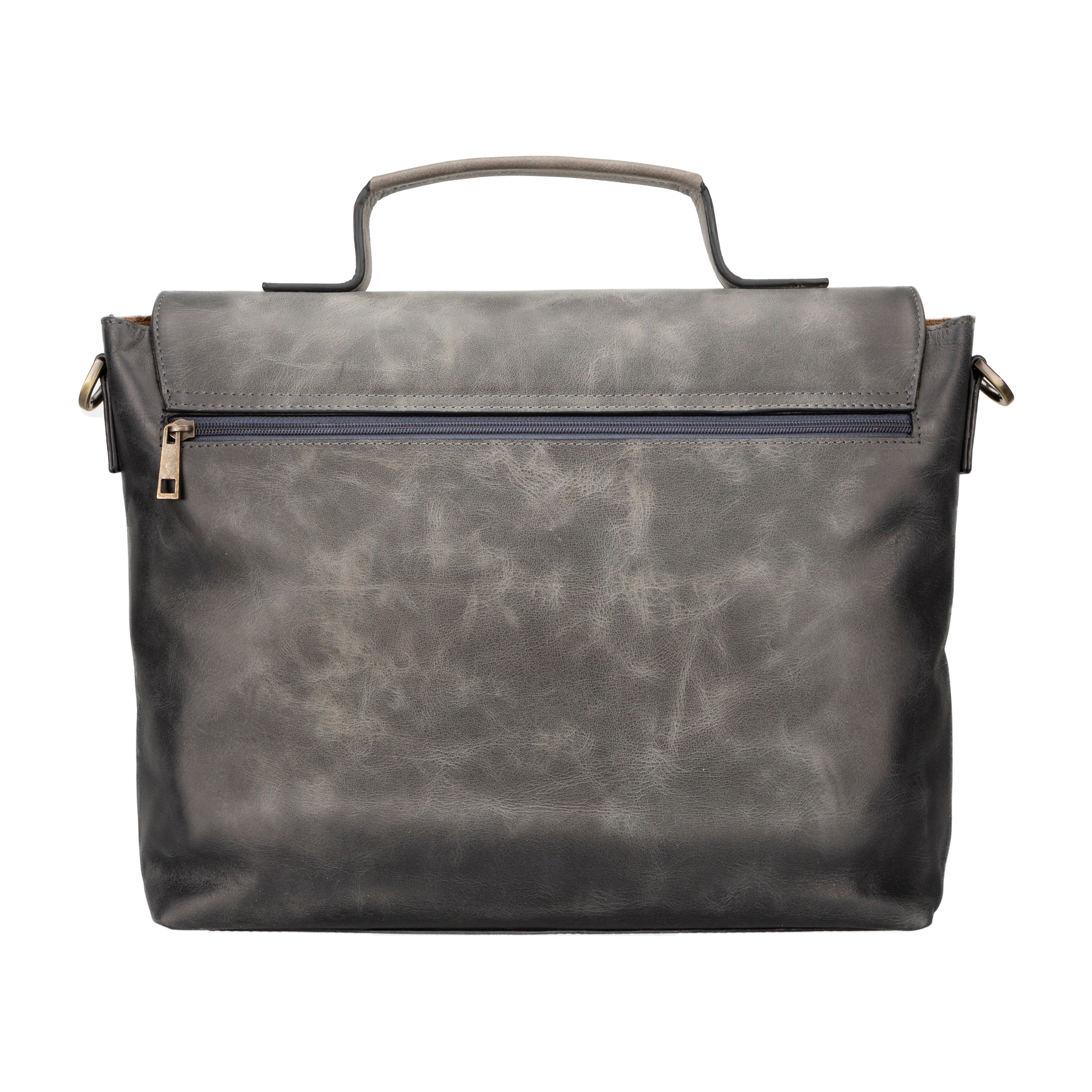 Olympus Genuine Leather Business Briefcase / Laptop Case