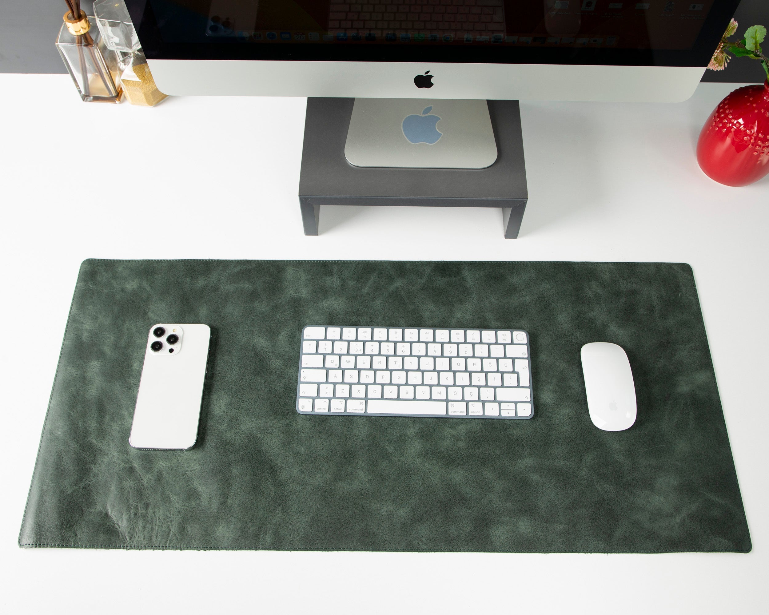 Natural Leather Desk Mat
