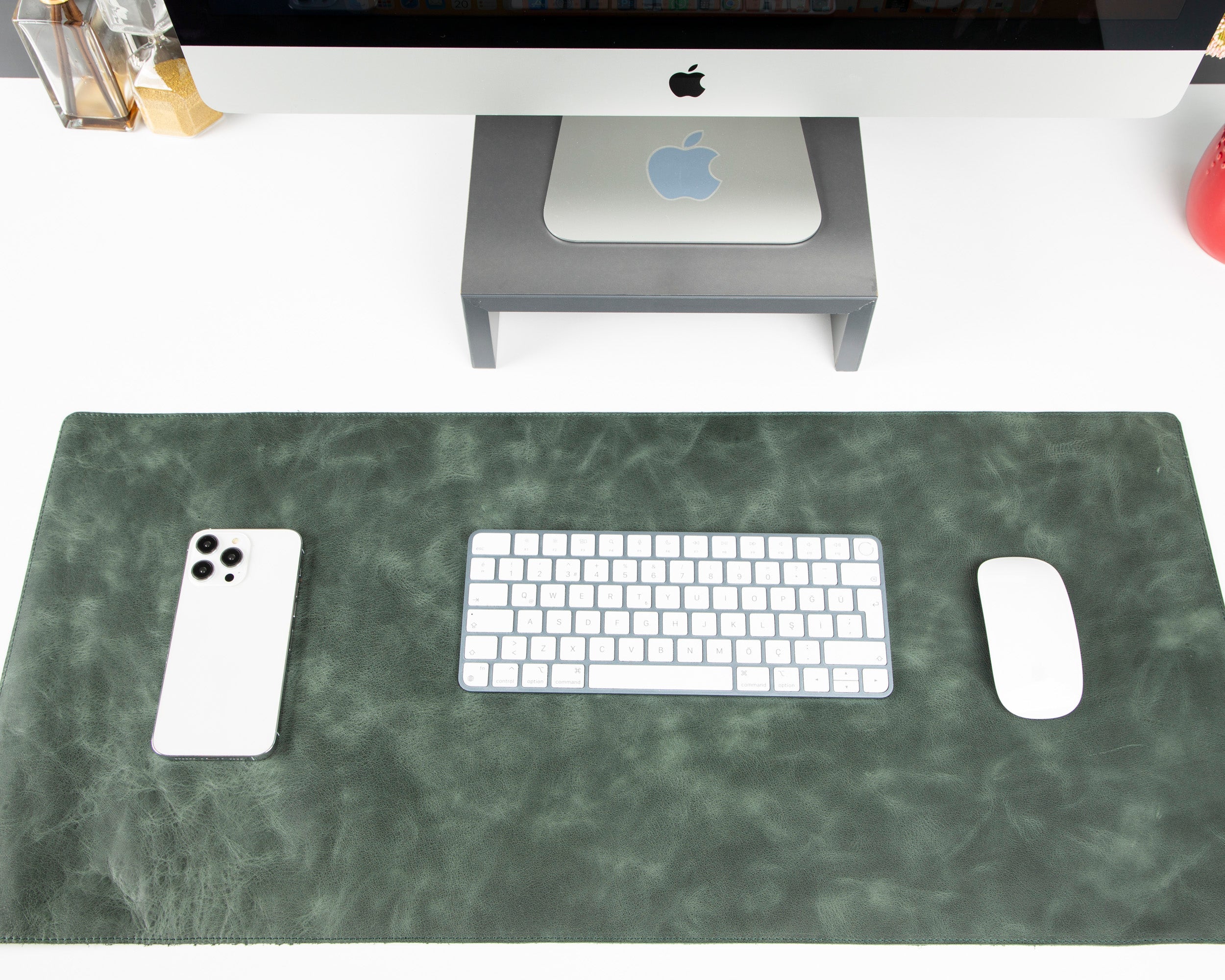 Natural Leather Desk Mat
