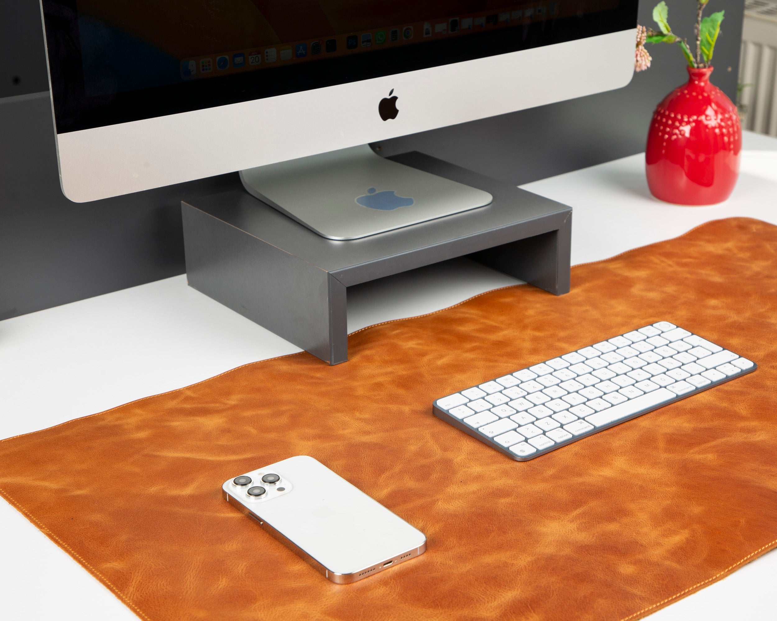 Natural Leather Desk Mat