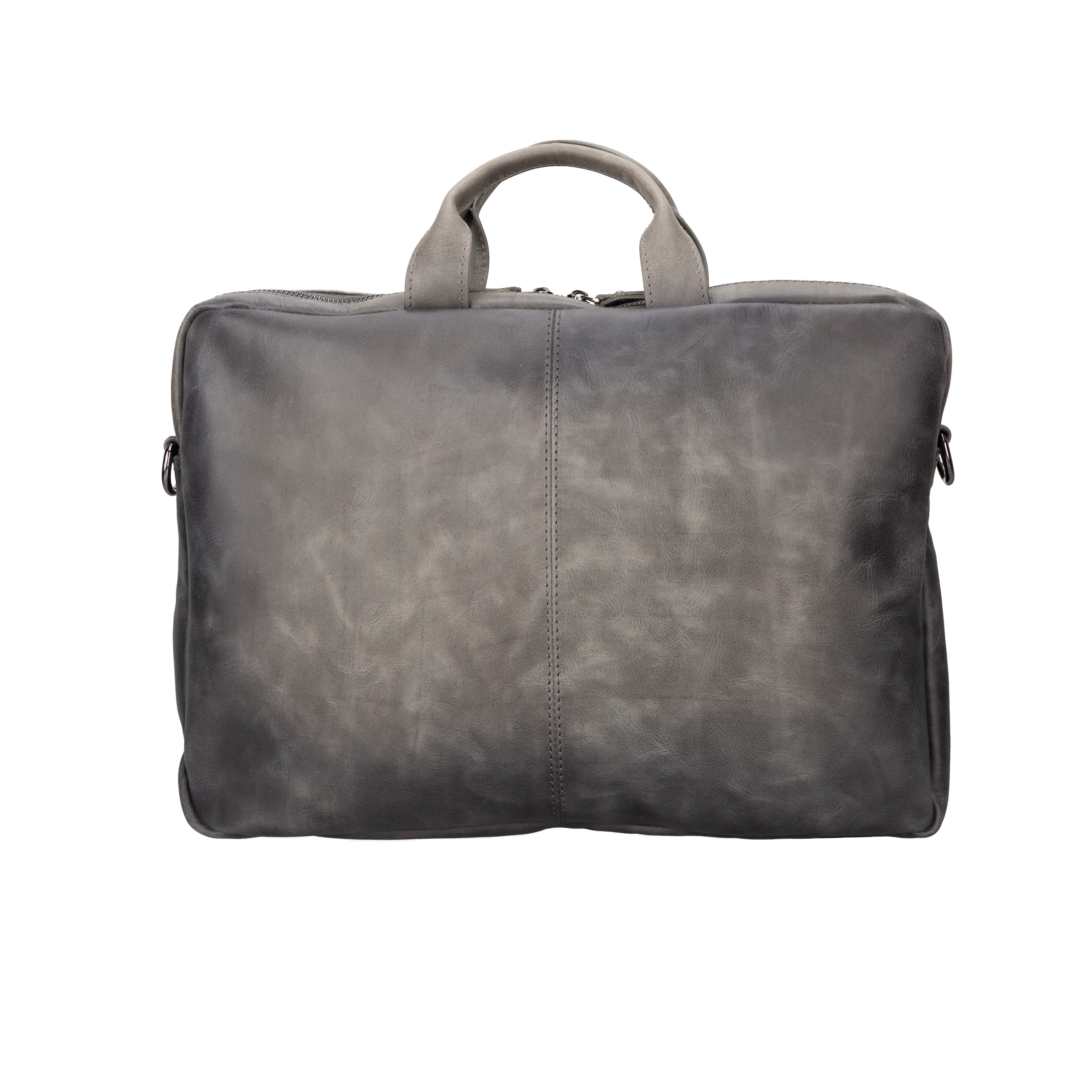 Apollo Genuine Leather Business Briefcase / Laptop Case 14"