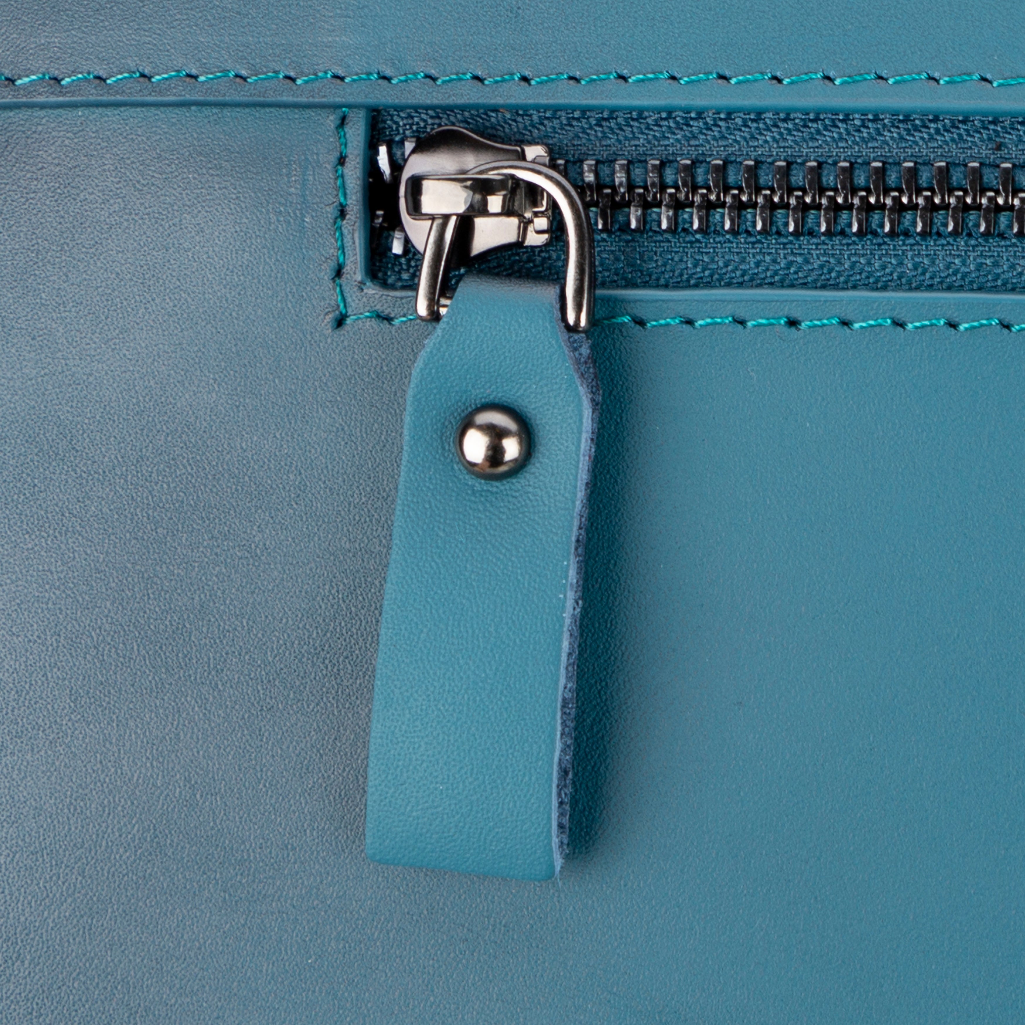 Apollo Genuine Leather Business Briefcase / Laptop Case 14"