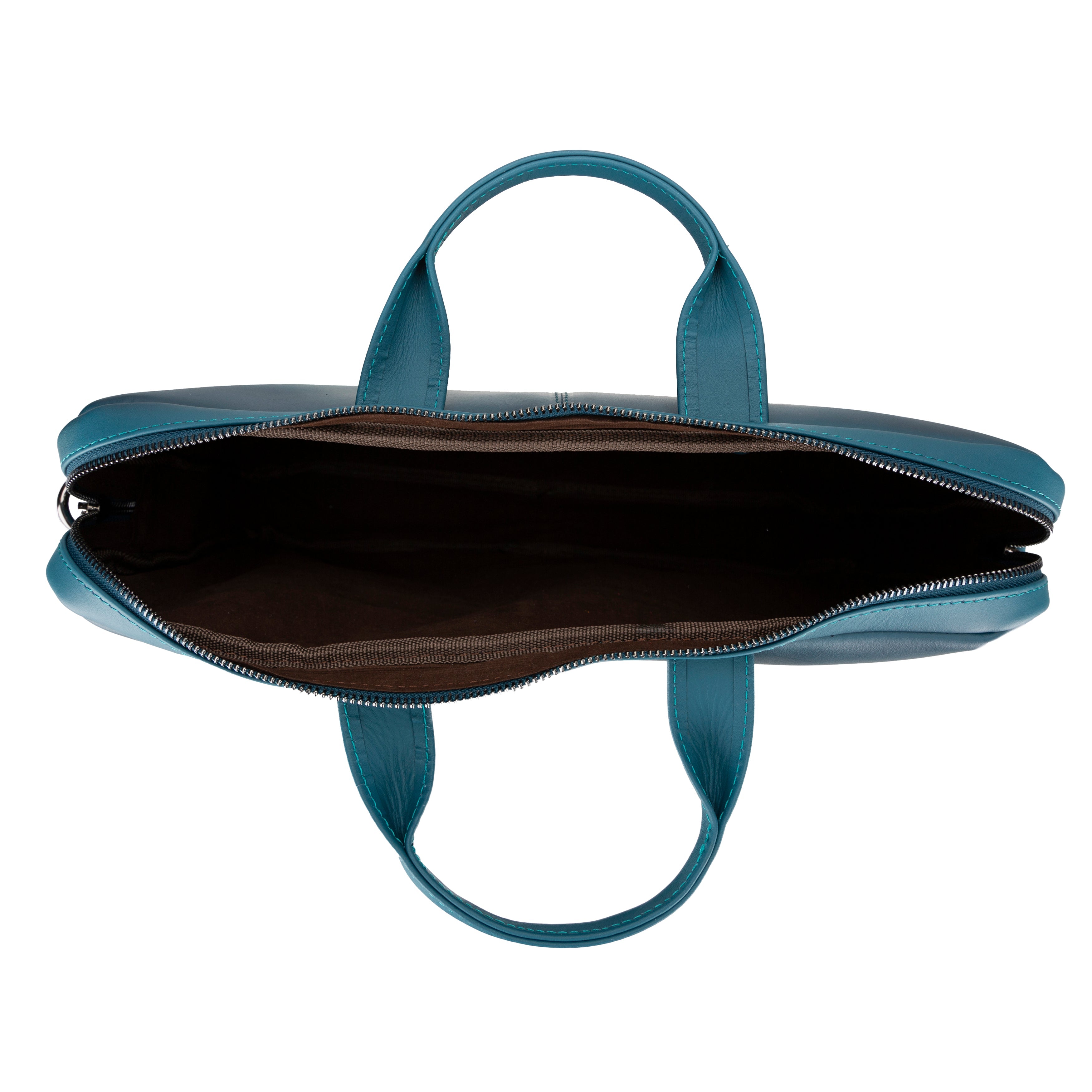 Apollo Genuine Leather Business Briefcase / Laptop Case 14"