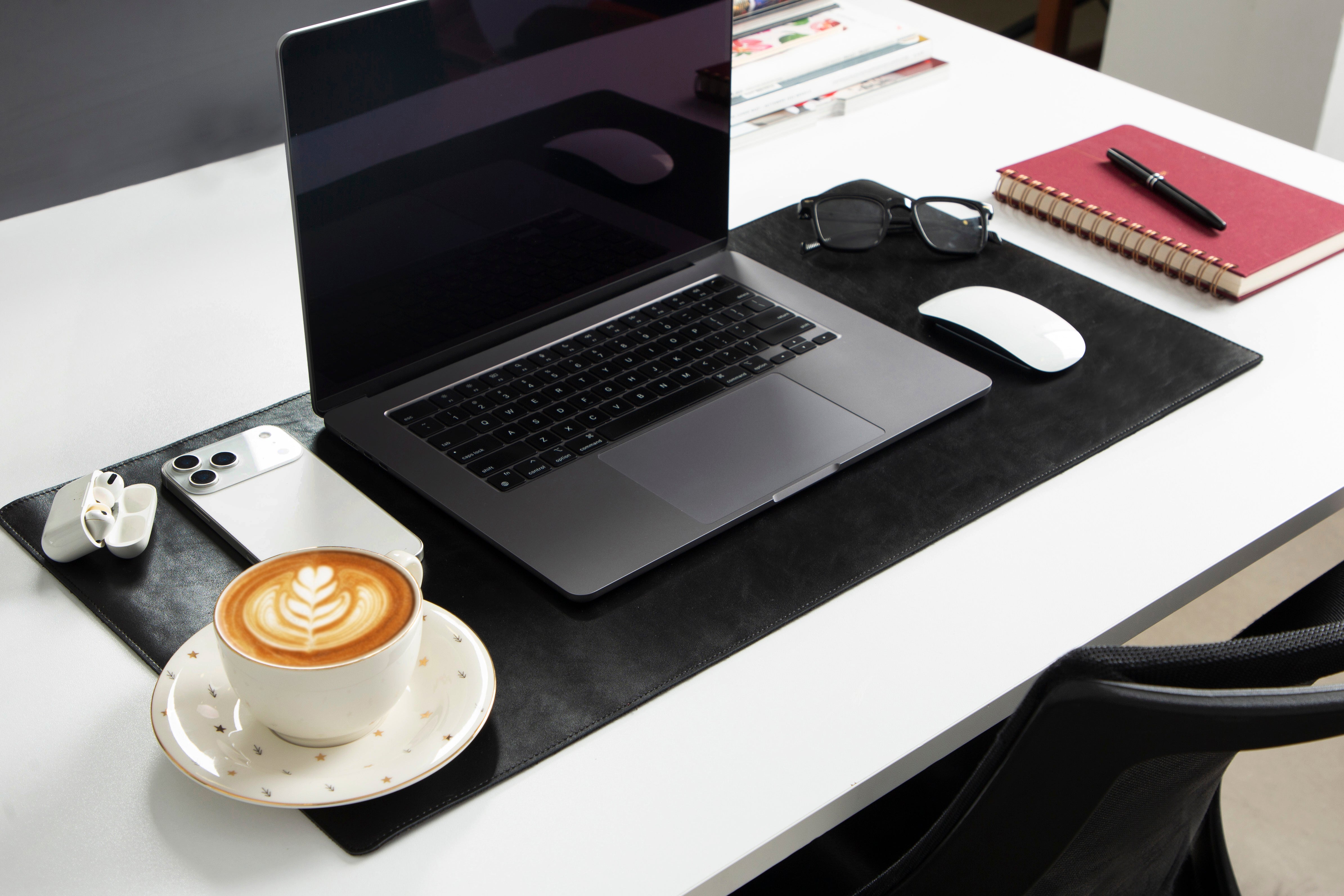 Deskora Genuine Leather Desk Mat (30 cm X 46 cm)