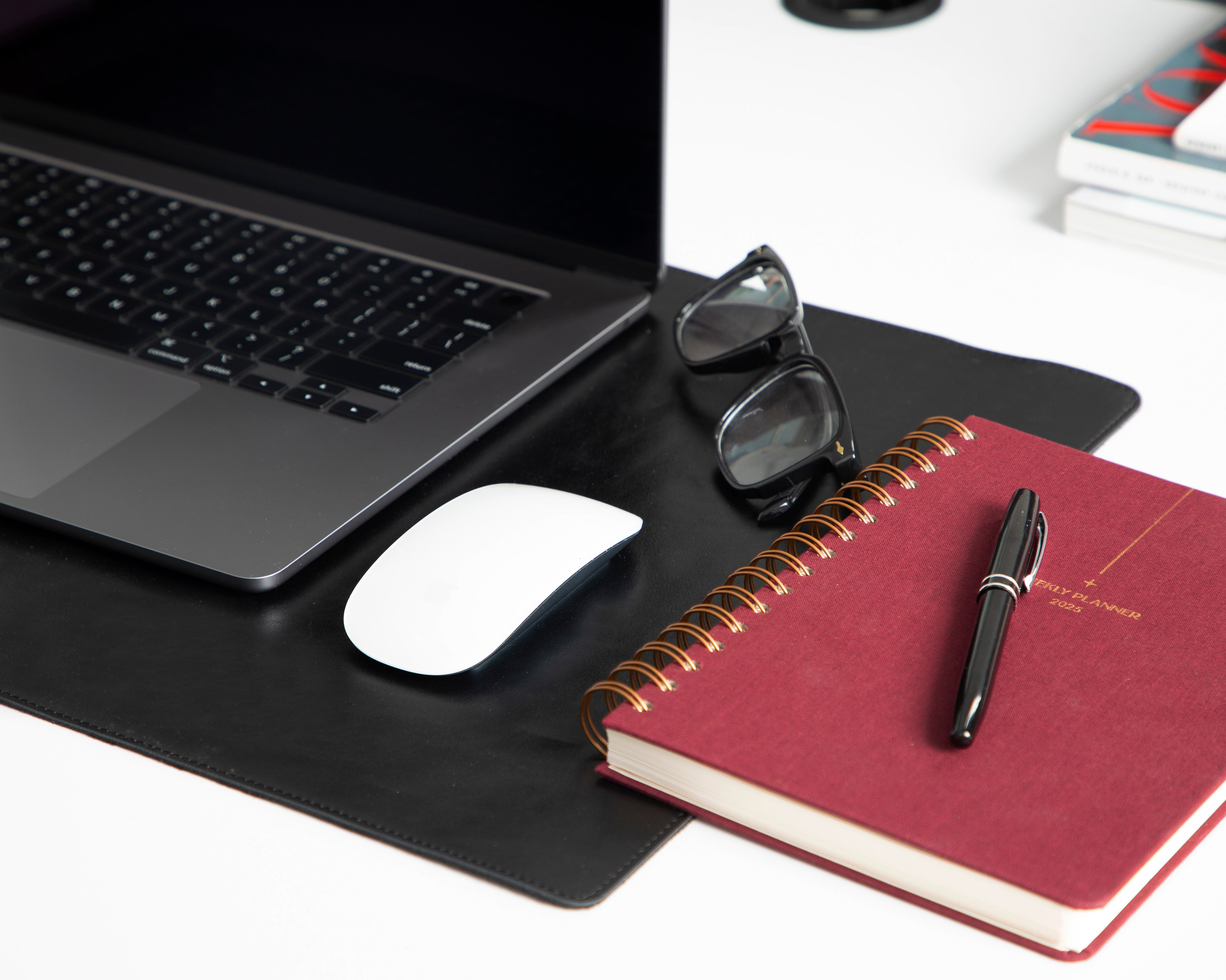 Deskora Genuine Leather Desk Mat (30 cm X 46 cm)
