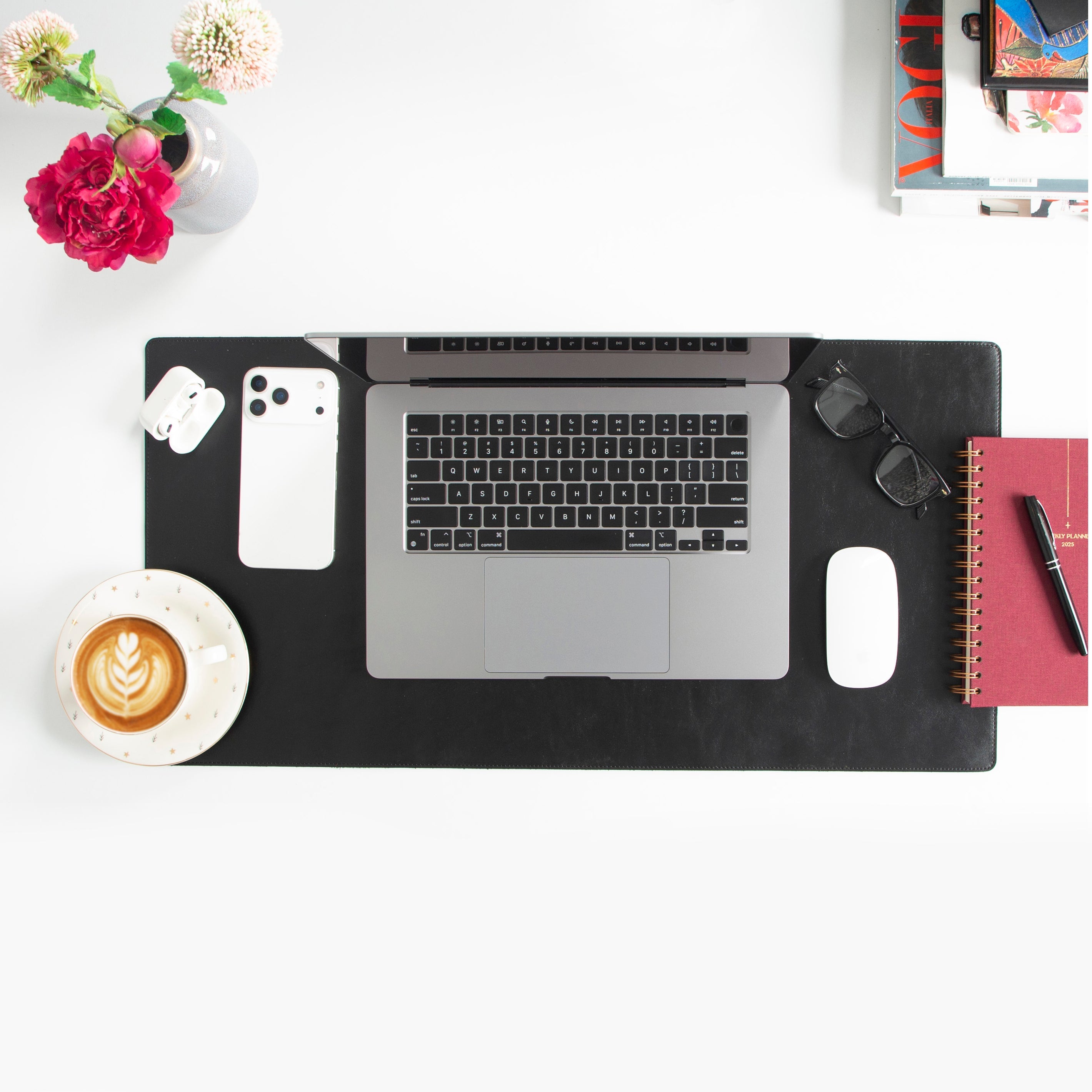 Deskora Genuine Leather Desk Mat (30 cm X 46 cm)