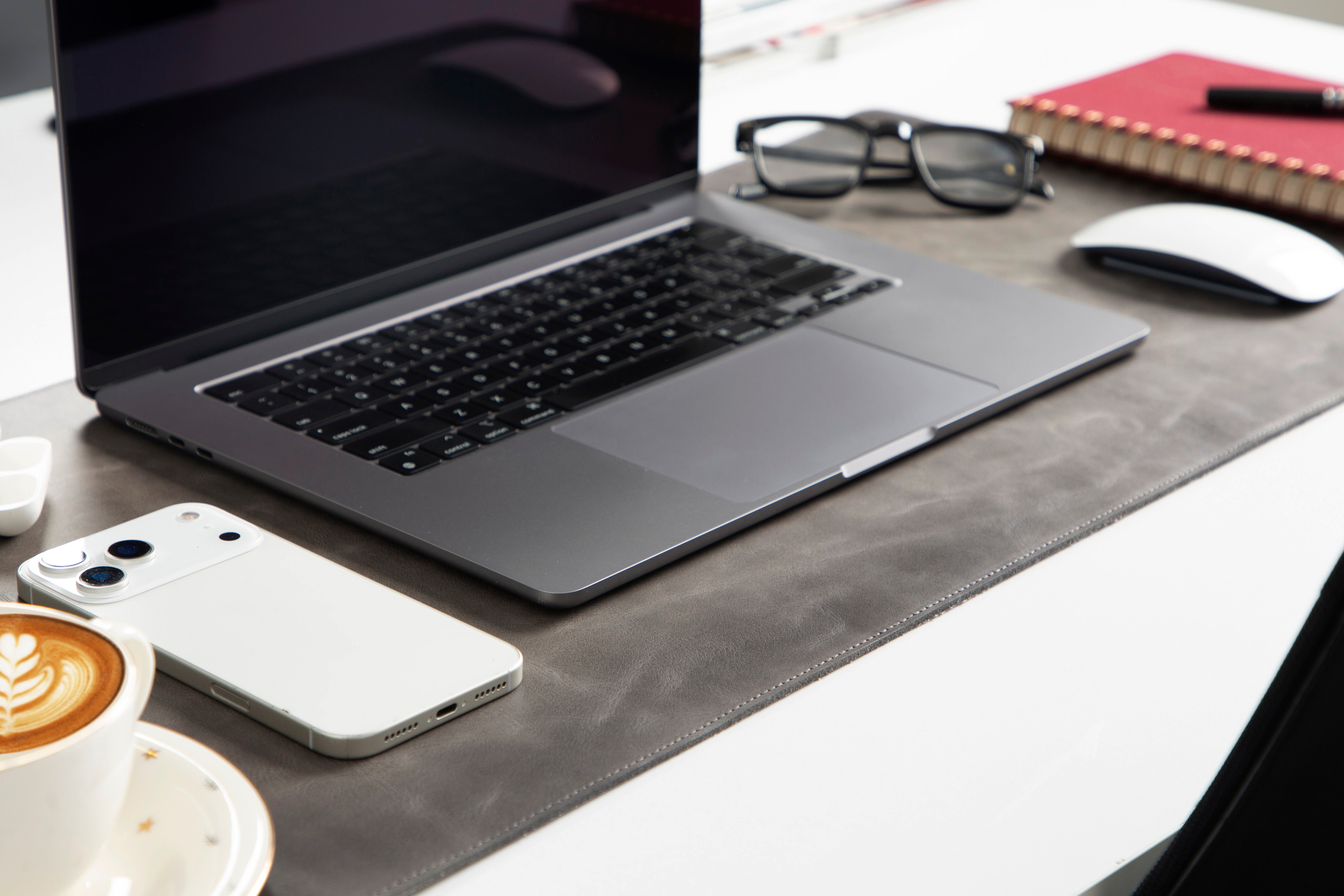 Deskora Genuine Leather Desk Mat (30 cm X 46 cm)