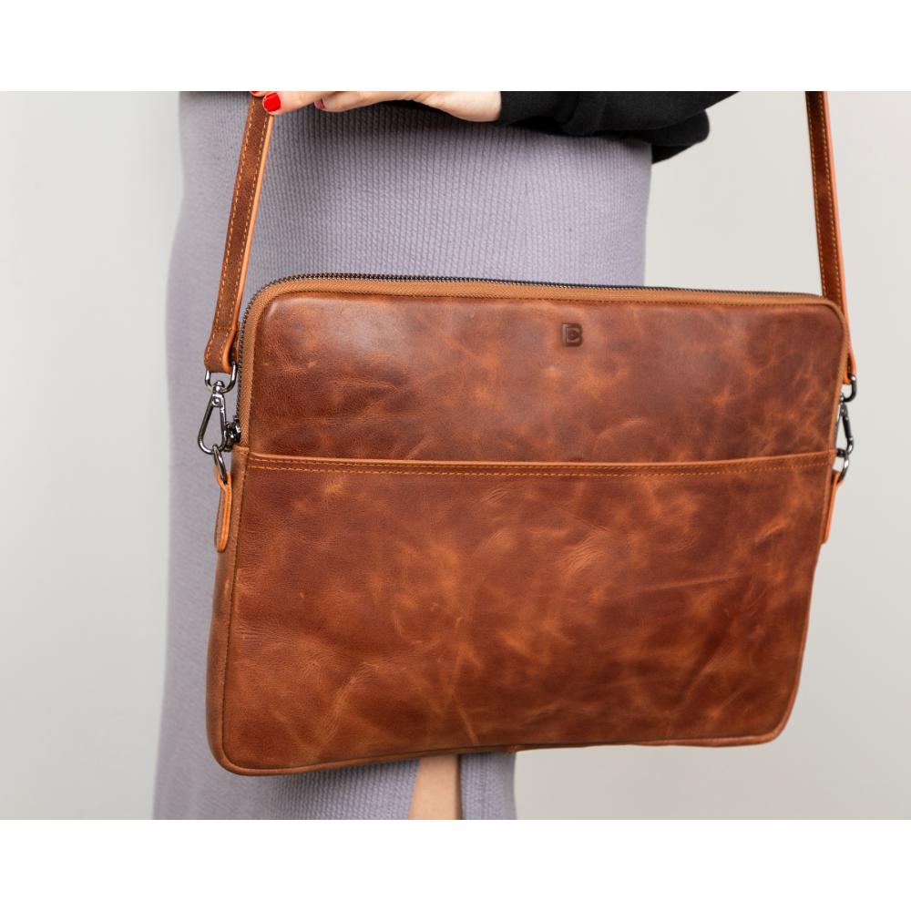 Hamilton Slim Genuine Leather Laptop / Tablet Sleeve