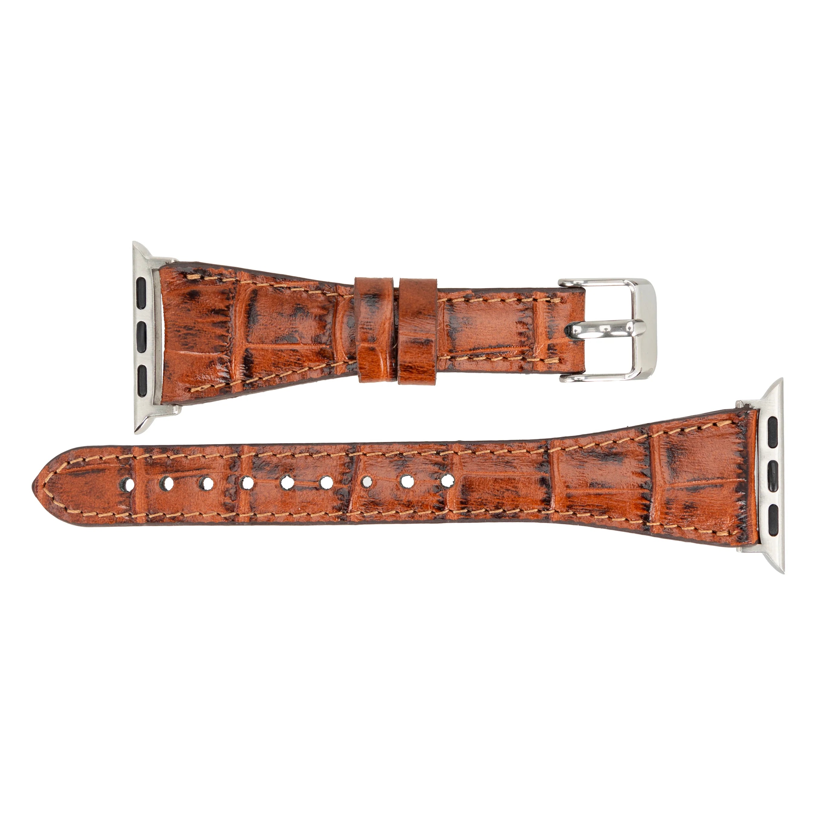 Slim Genuine Leather Apple Watch Band